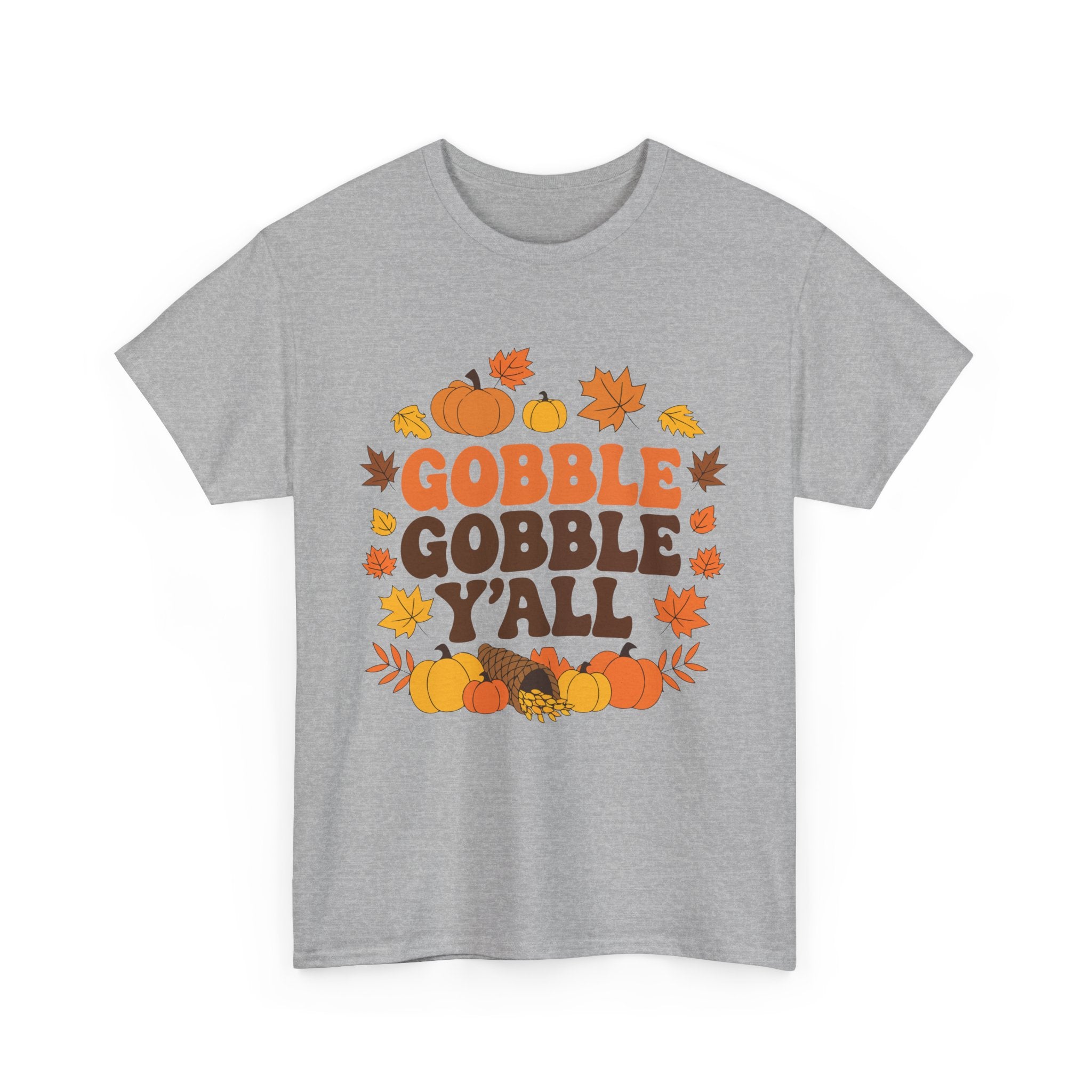 Gobble Gobble Y'all Thanksgiving T-Shirt