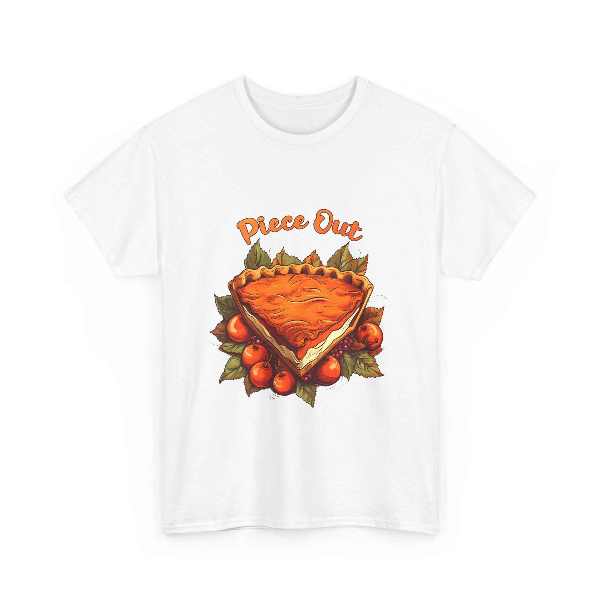 Piece Out Pumpkin Pie Thanksgiving Tee