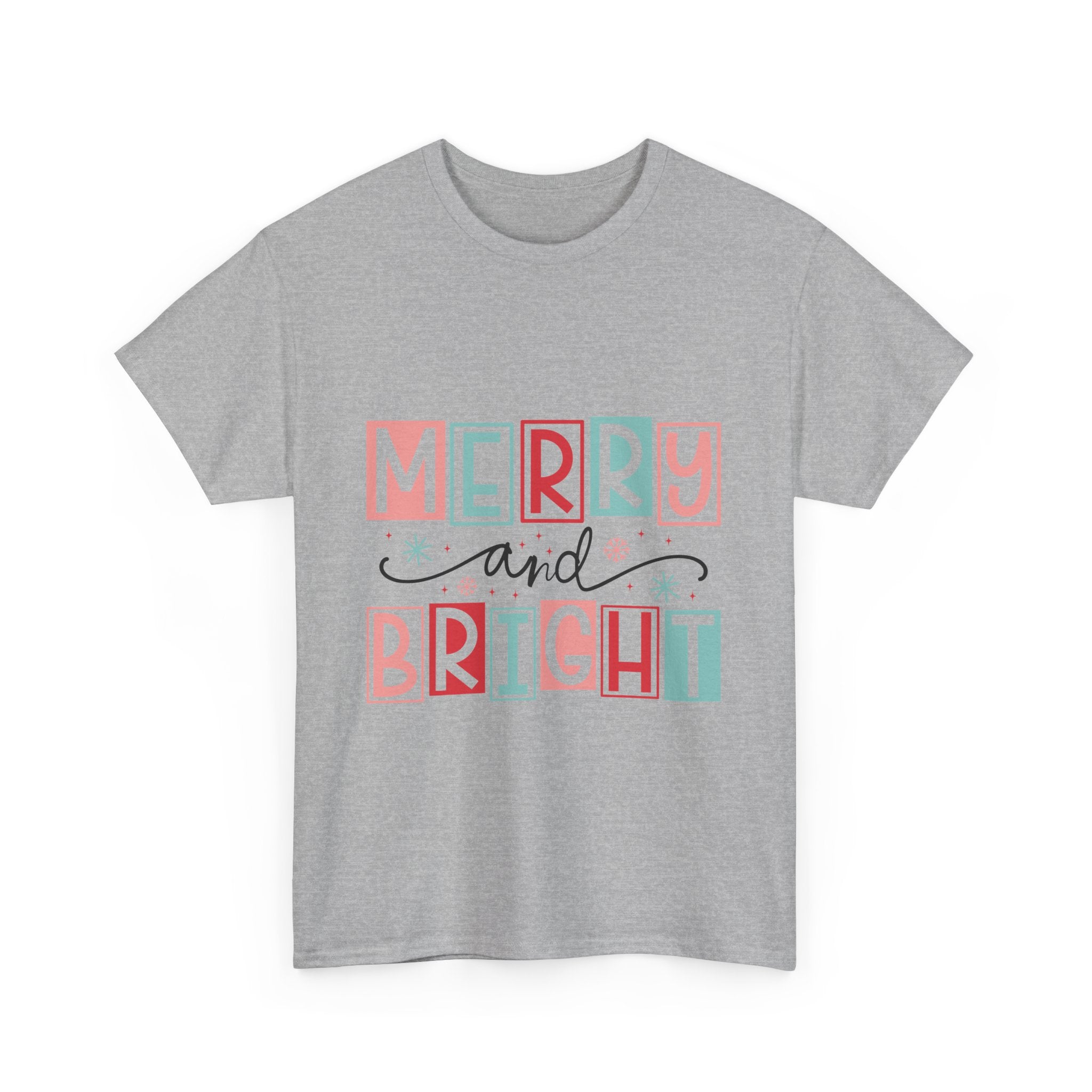 Merry Bright Retro Christmas T-Shirt