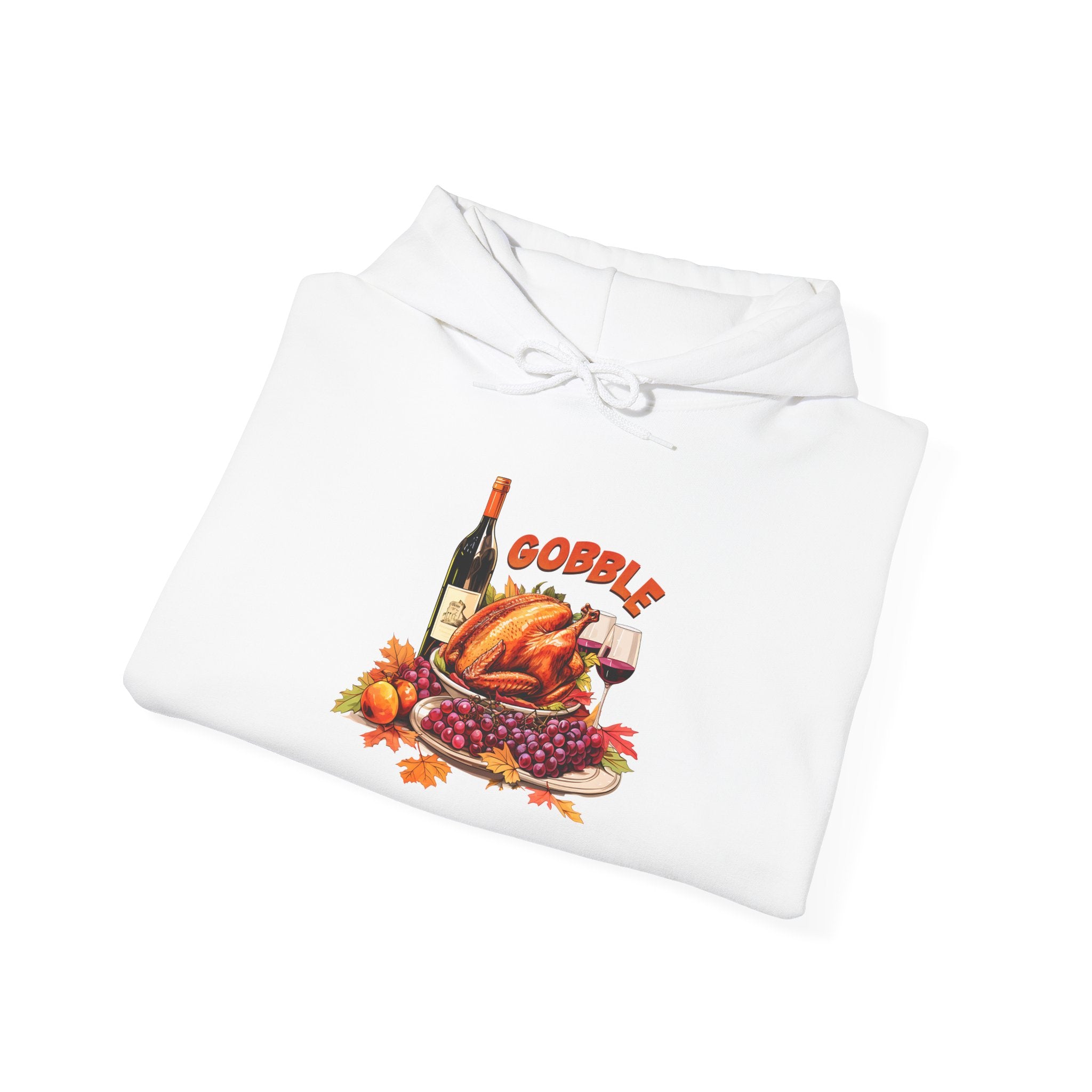 Gobble 'Til You Wobble Thanksgiving Hoodie