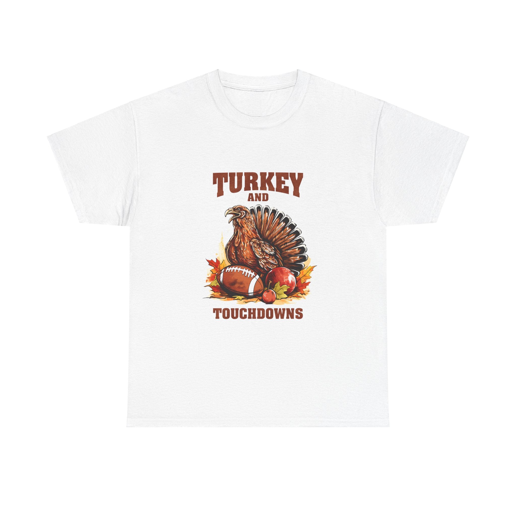 Turkey & Touchdowns Thanksgiving Tee