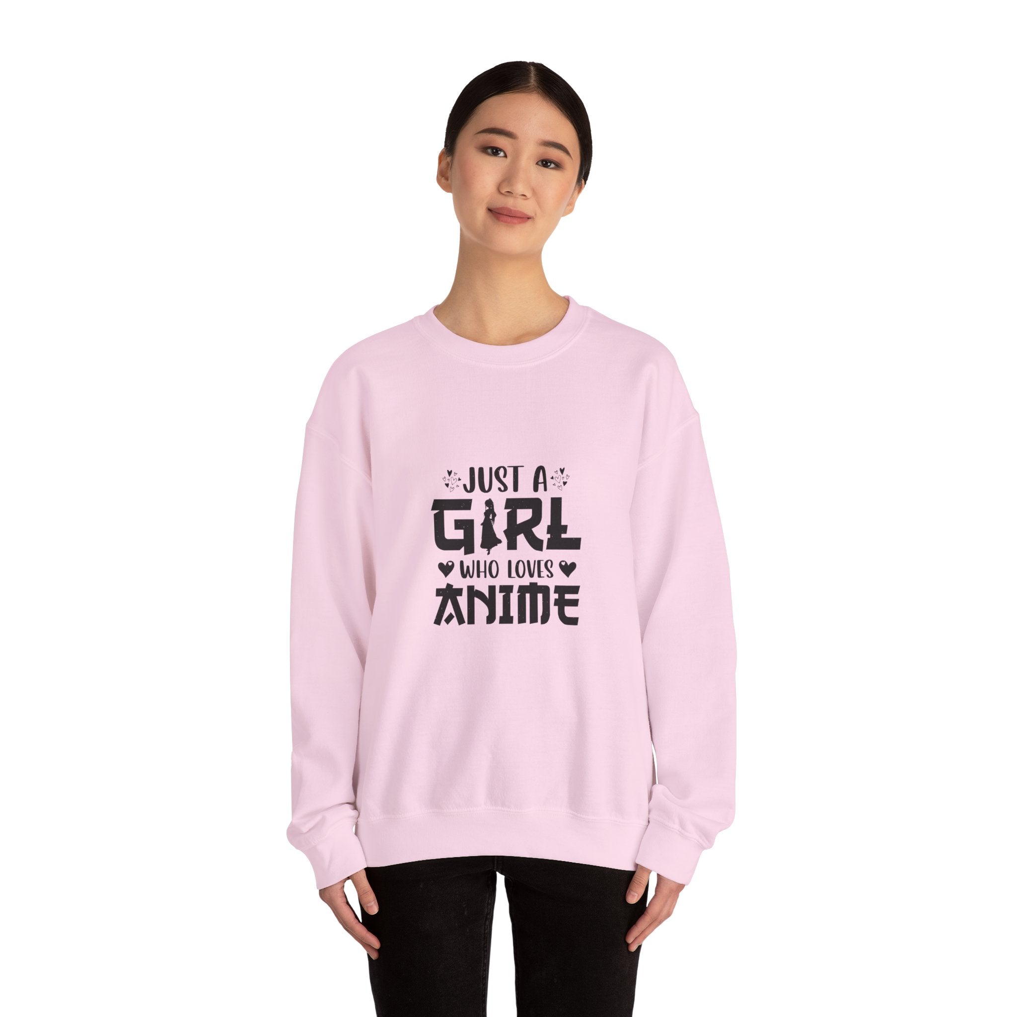 Anime Girl Sweatshirt: Just a Girl