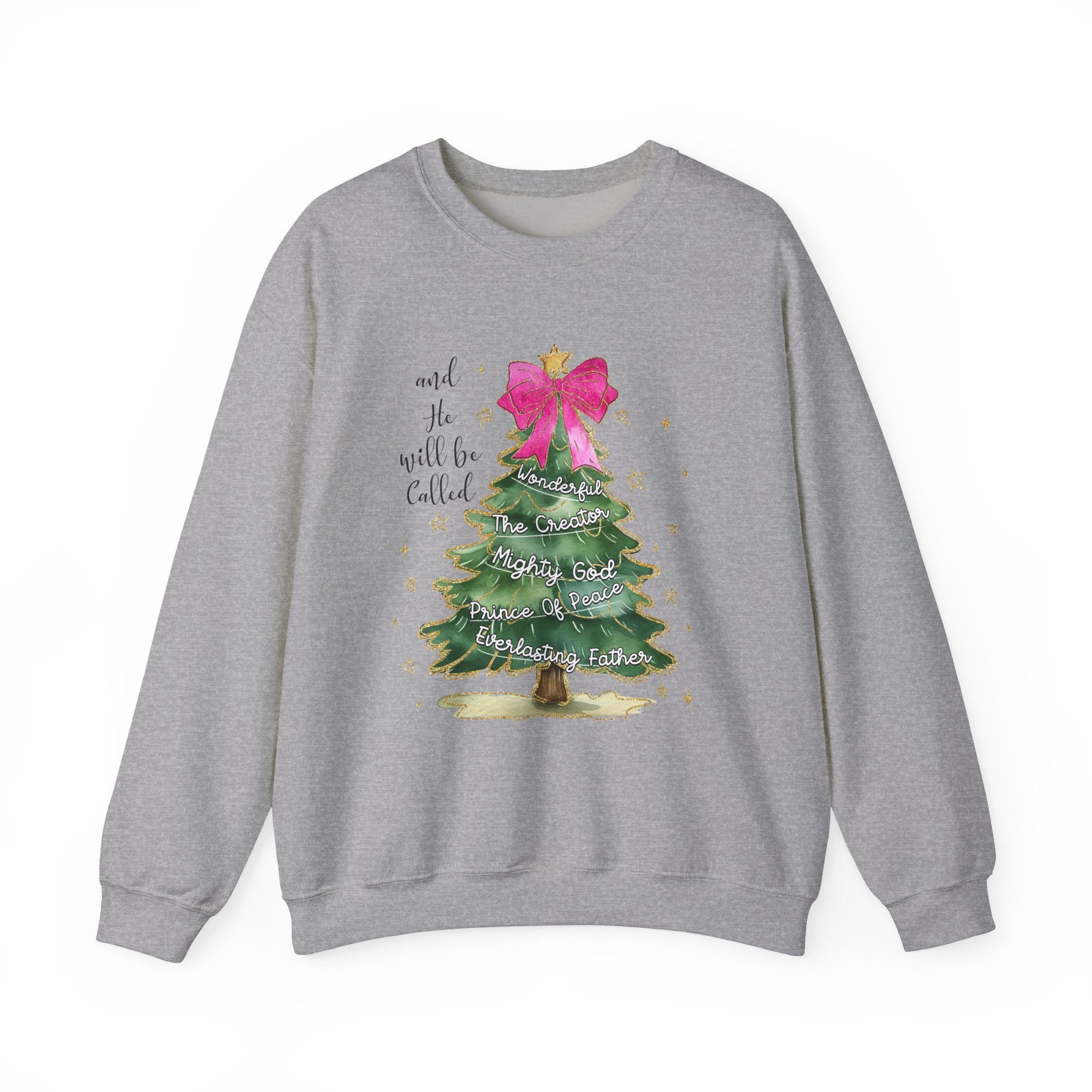 Watercolor Christmas Tree Sweatshirt