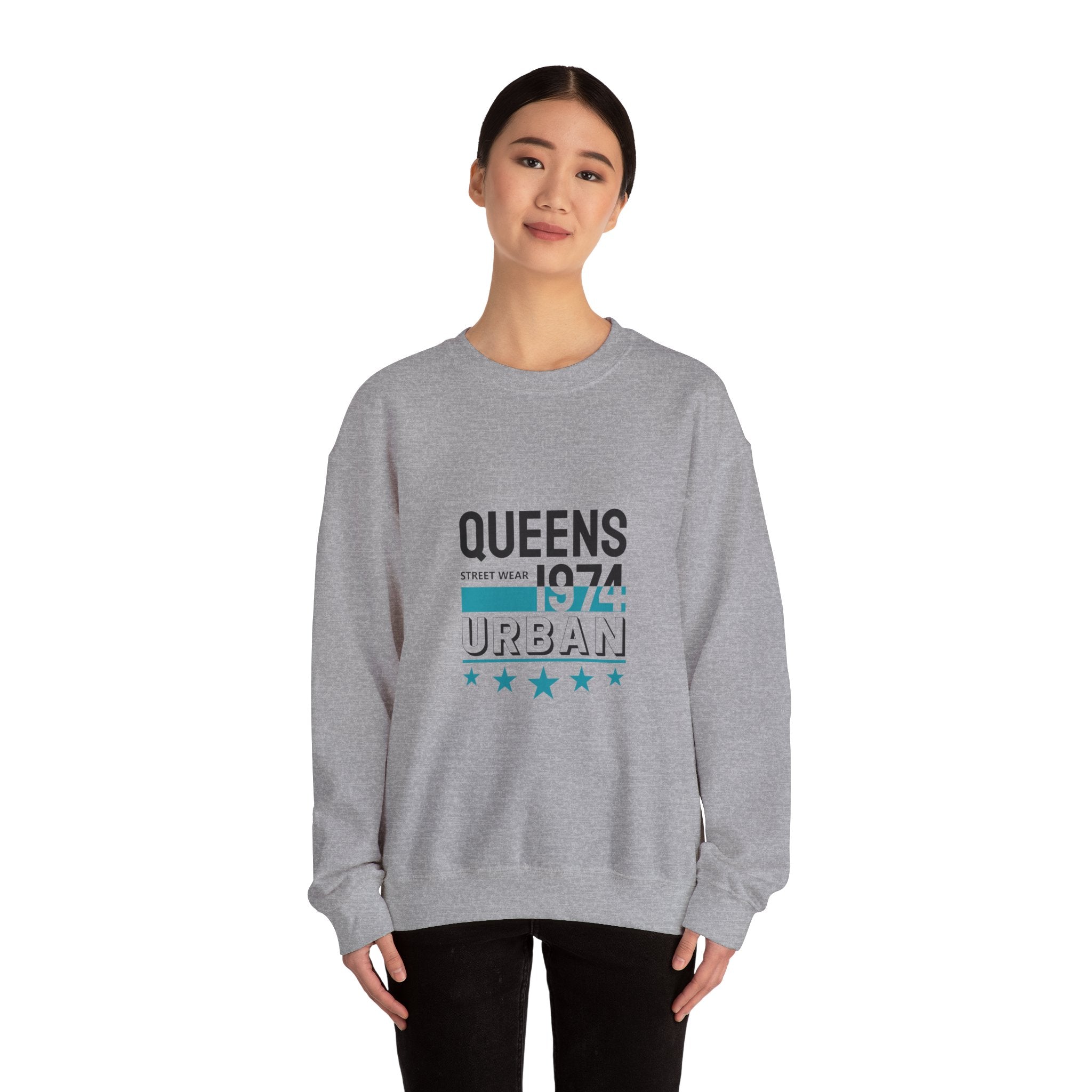 Queens 1974 Urban Streetwear Sweatshirt