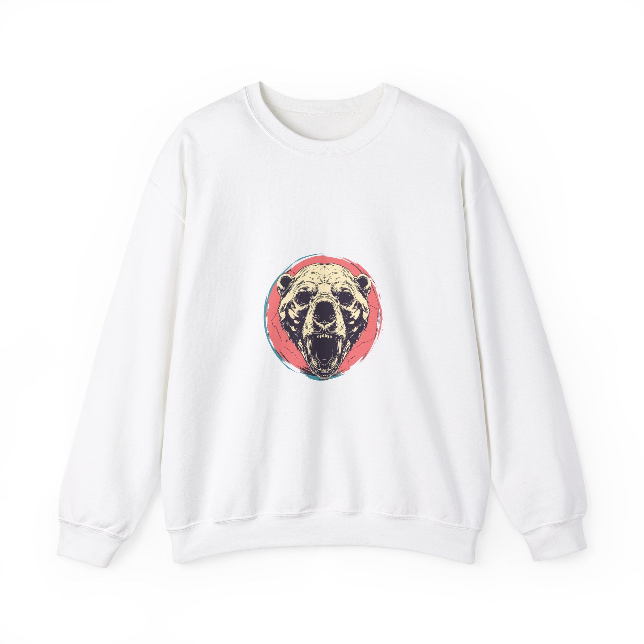 Vintage Bear Head Sweatshirt