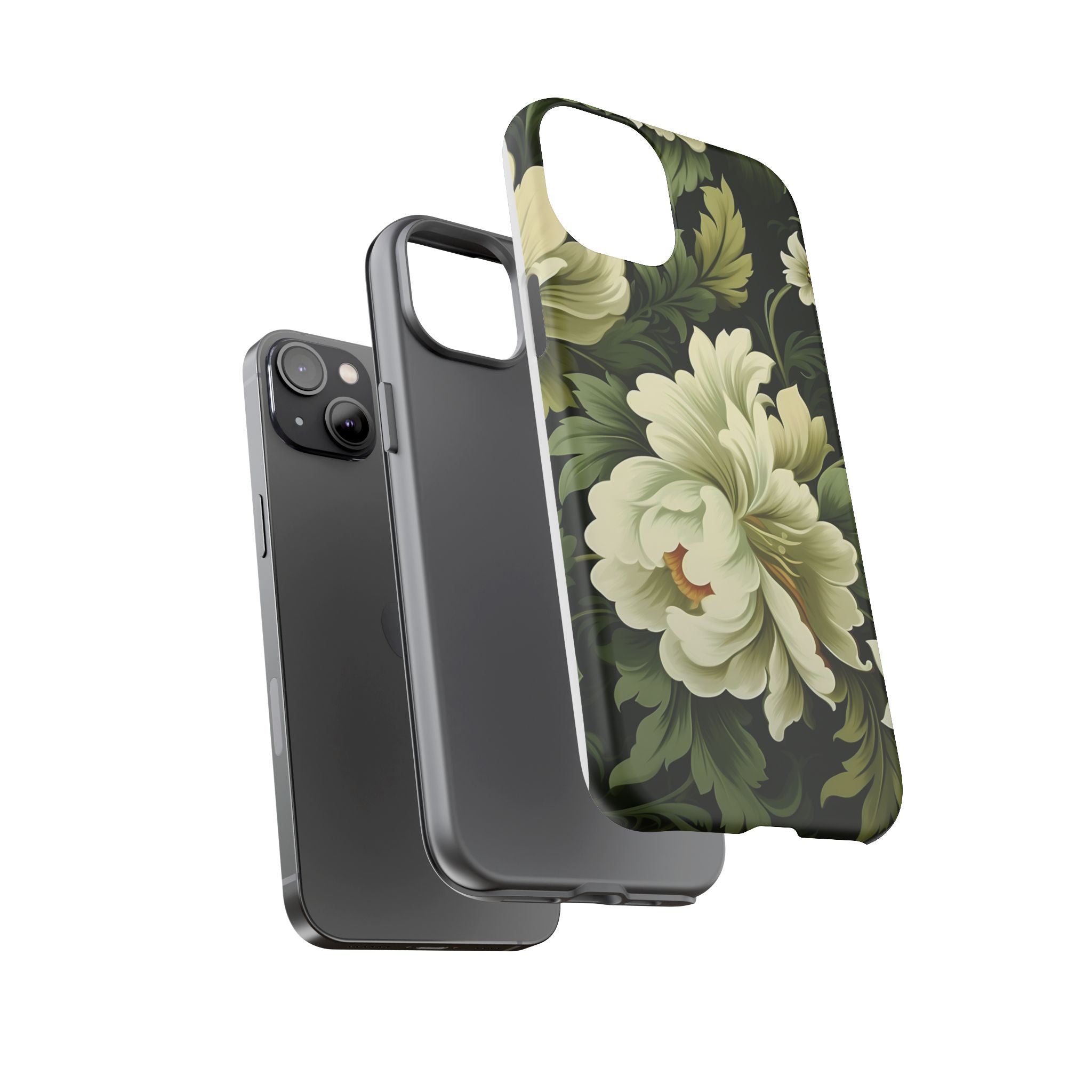 Opulent Floral Hexagon iPhone Case