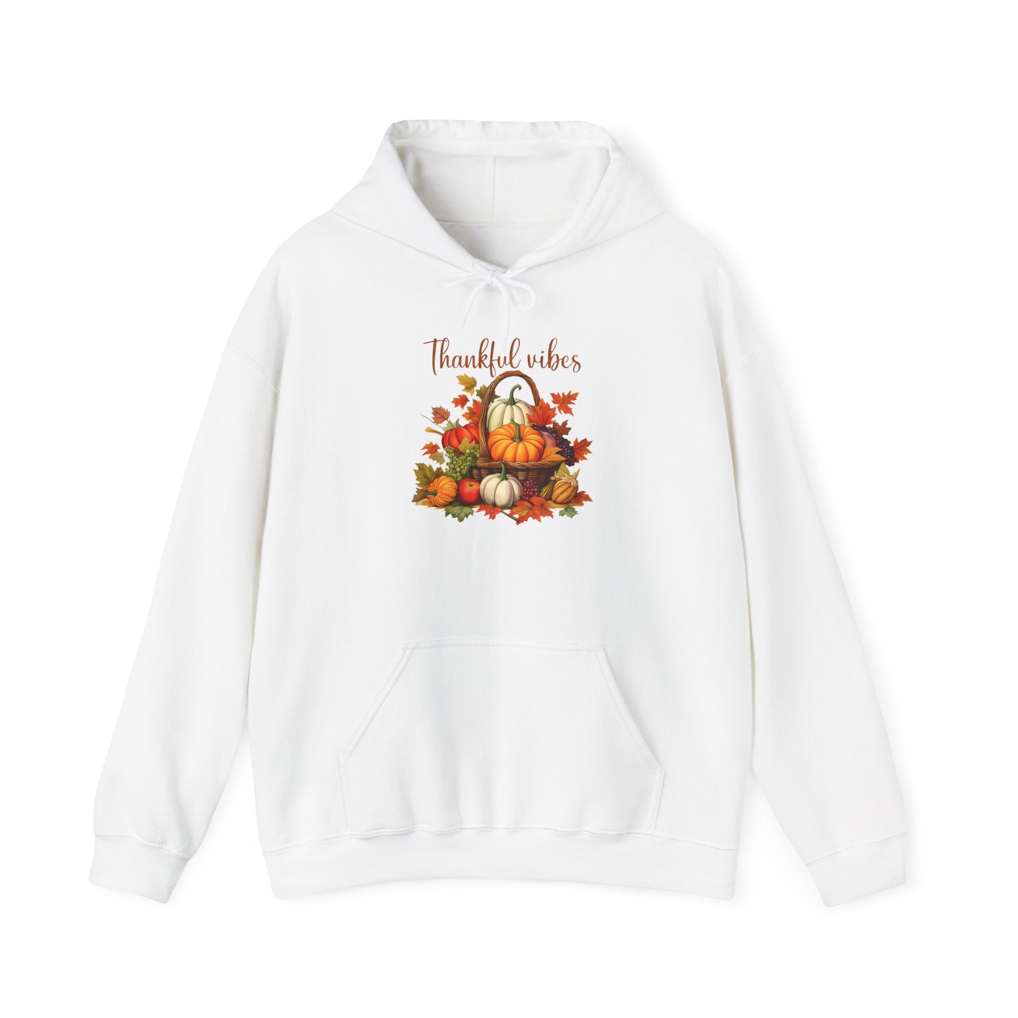 Thankful Vibes Autumn Harvest Hoodie