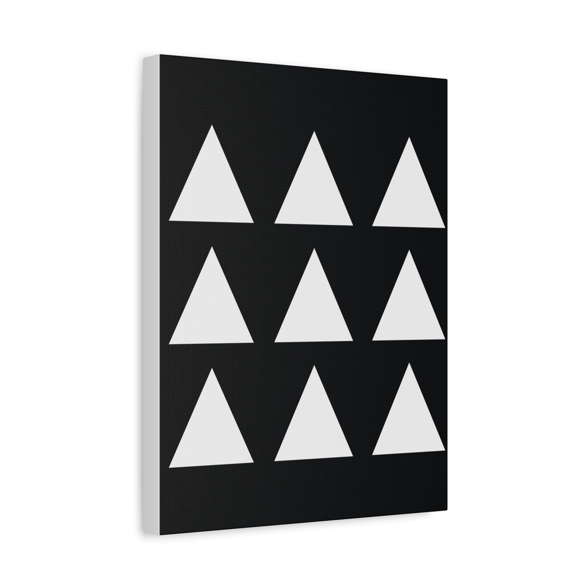 Geometric Triangle Canvas Art - Minimalist