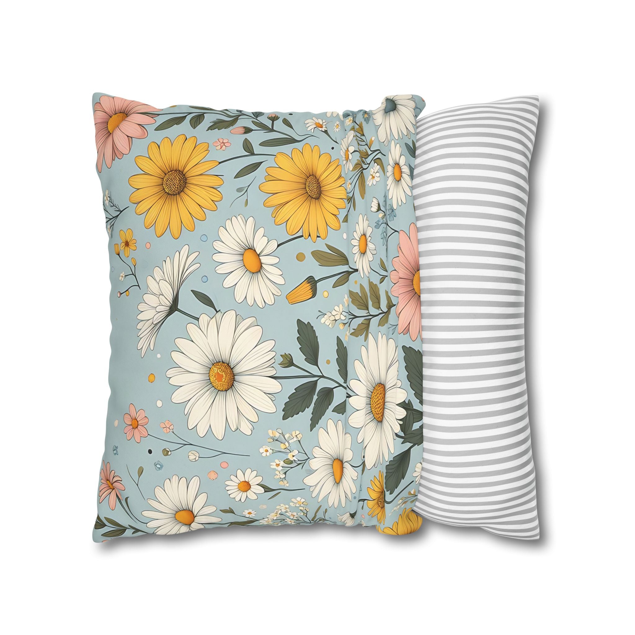 Floral Daisy Pillowcase - Vintage Bloom