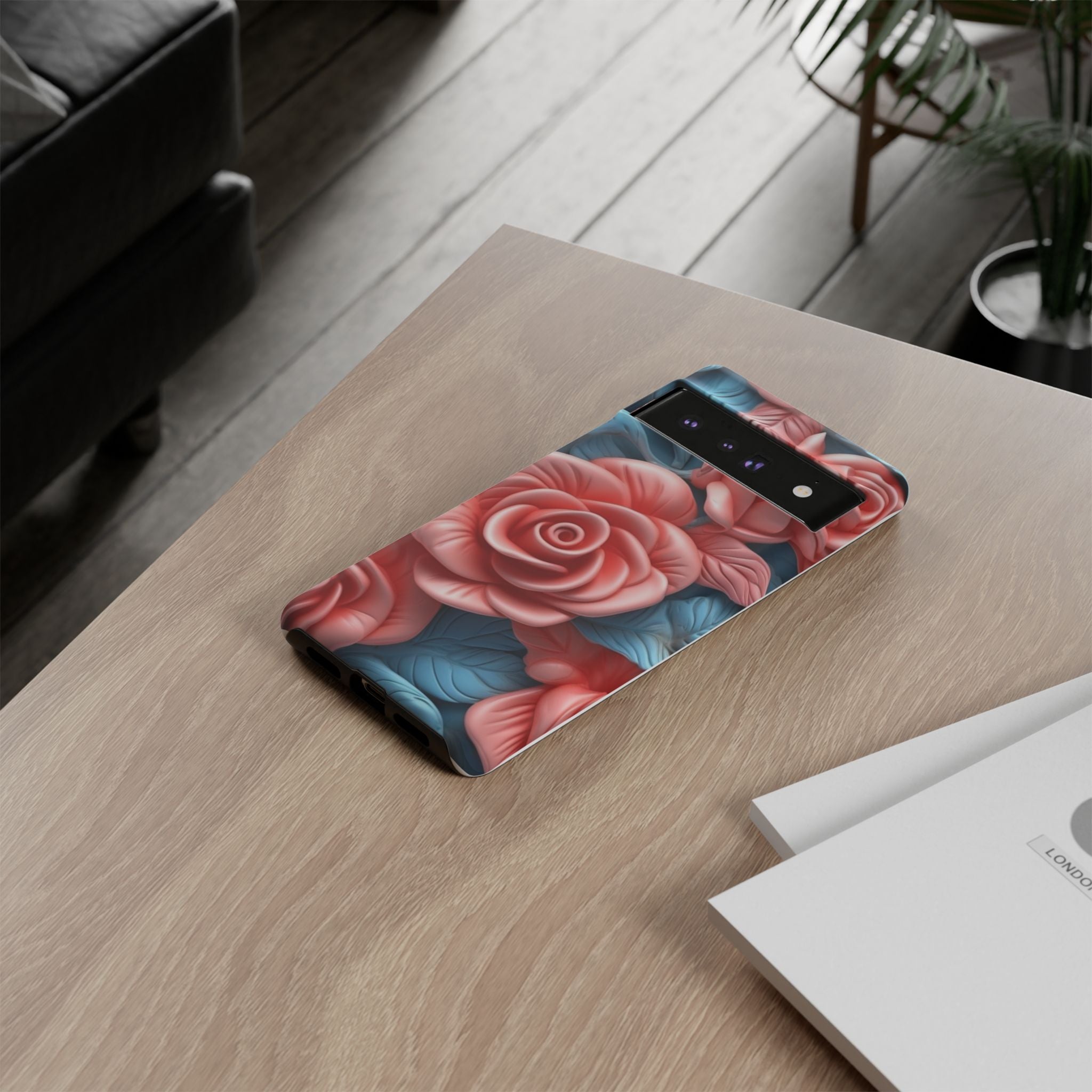 Stylized Floral Google Pixel Case (All Models)