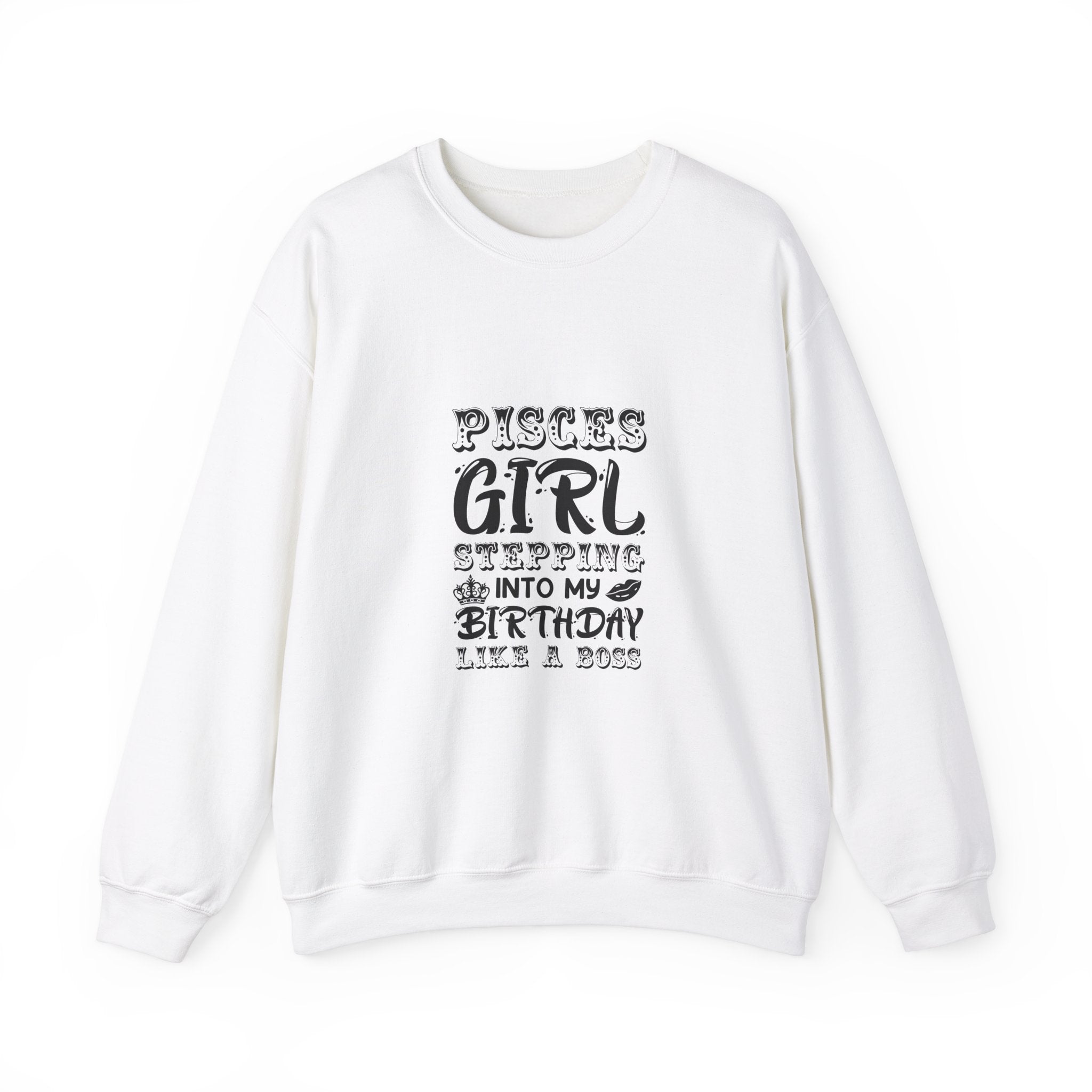 Pisces Girl Birthday Sweatshirt