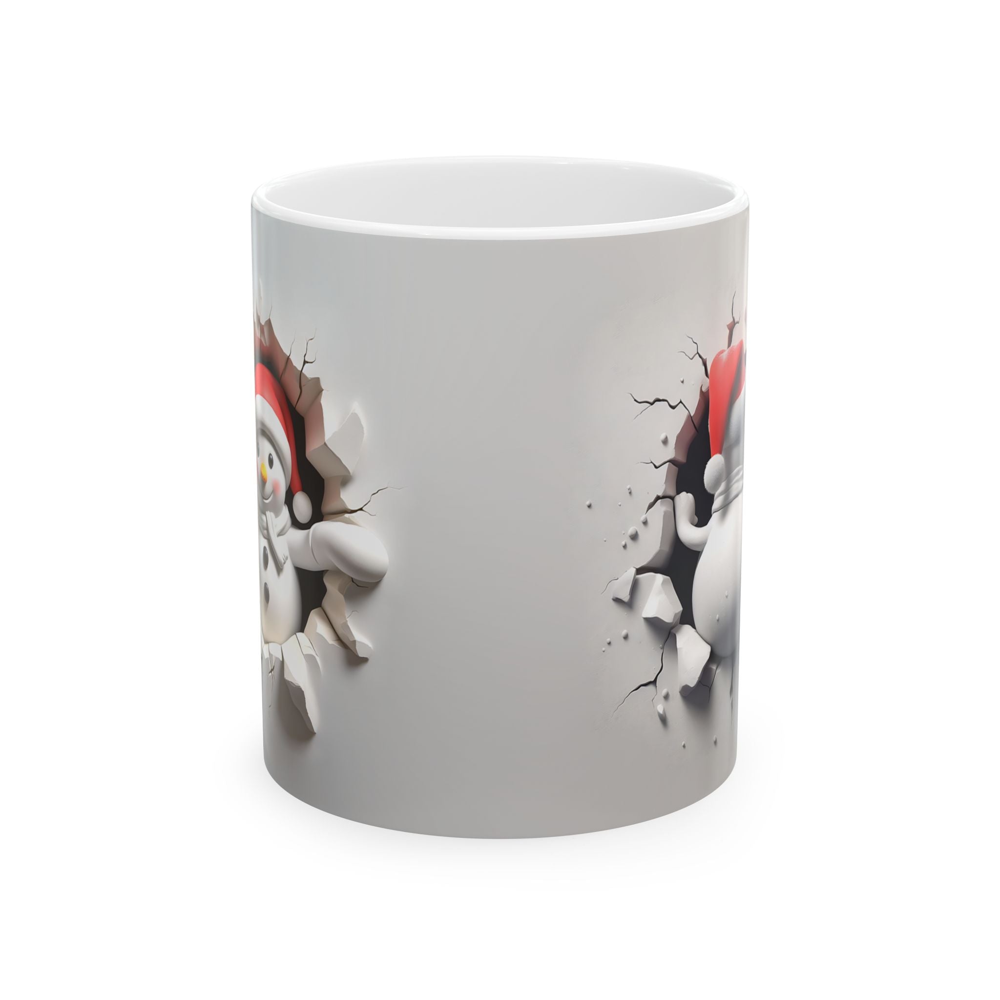 Snowmen Smashing Xmas Mug