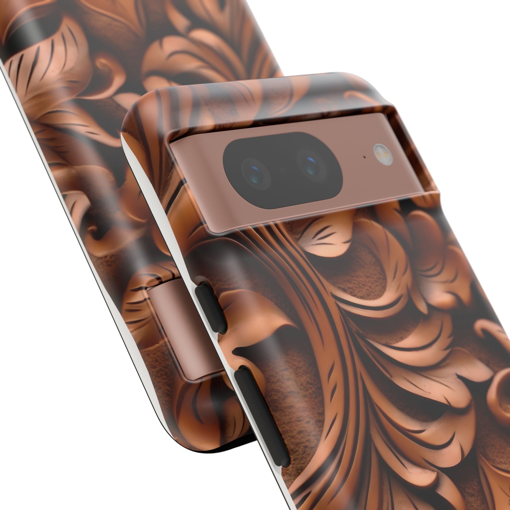 Intricate Wood Carving Design Google Pixel Case (All Models)