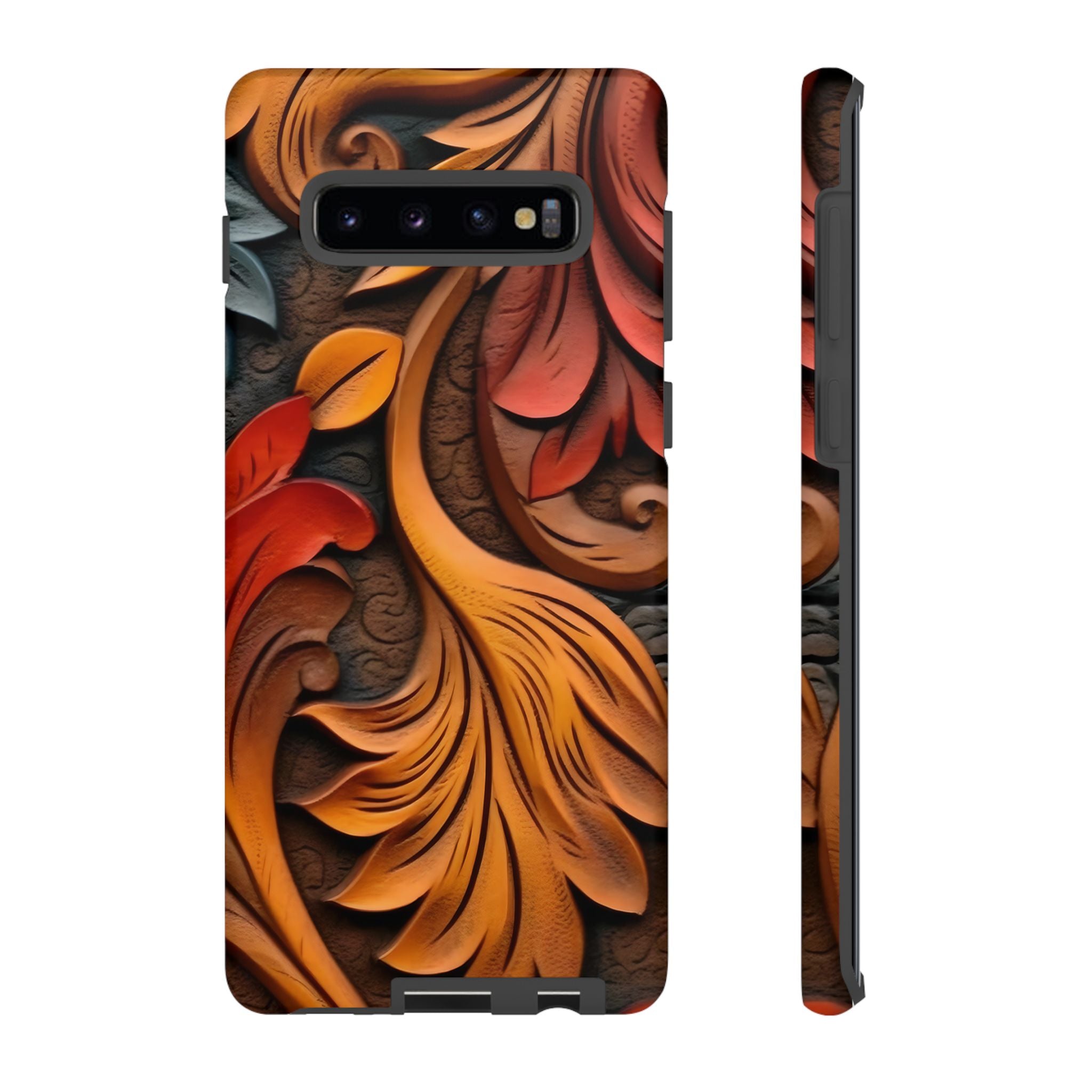 Baroque Floral Samsung Phone Case