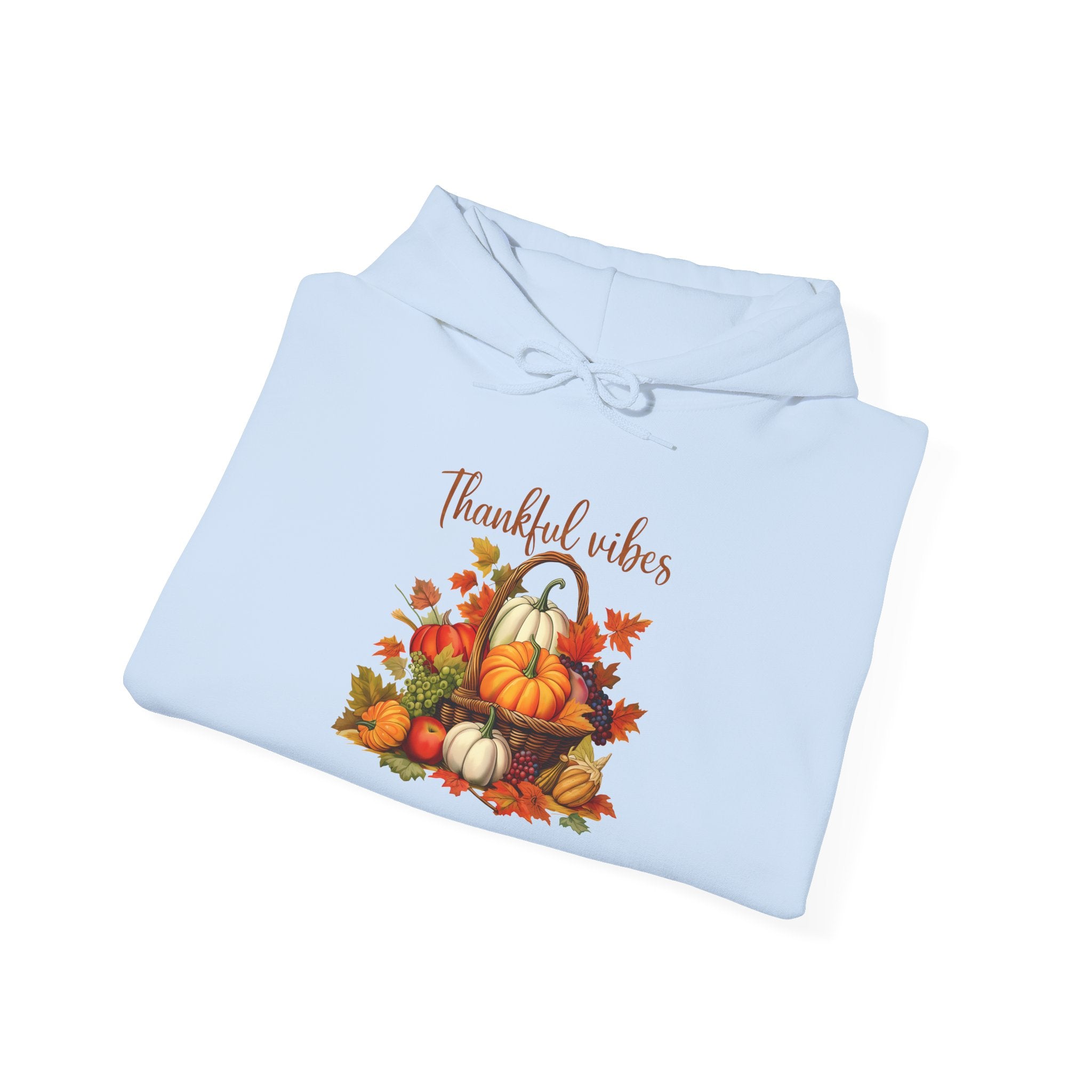 Thankful Vibes Autumn Harvest Hoodie