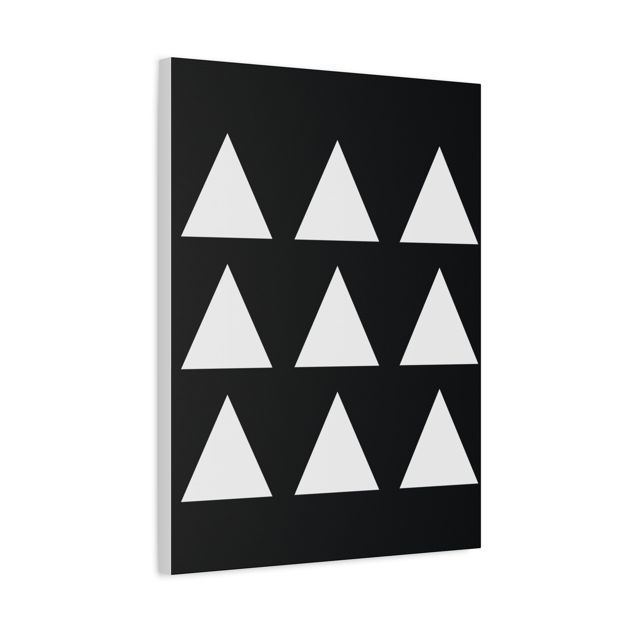 Geometric Triangle Canvas Art - Minimalist