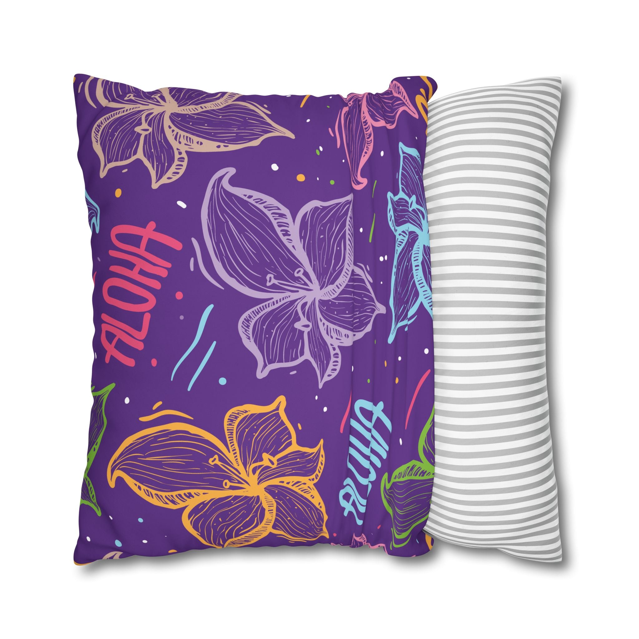 Aloha Lily Pillowcase - Tropical Floral