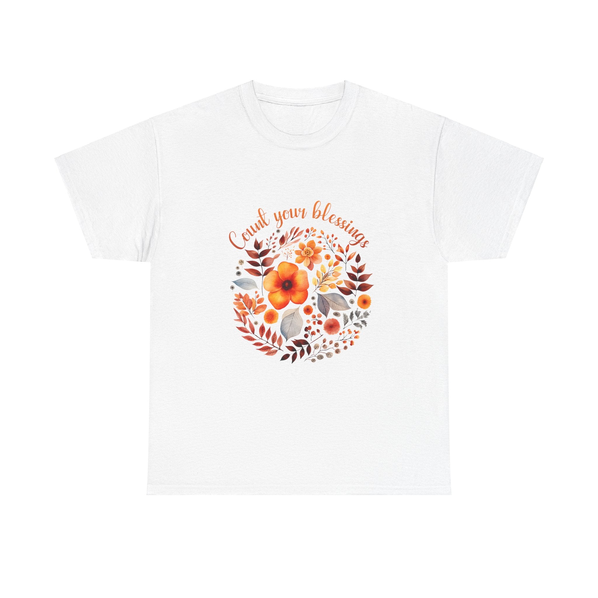 Count Your Blessings Thanksgiving Tee