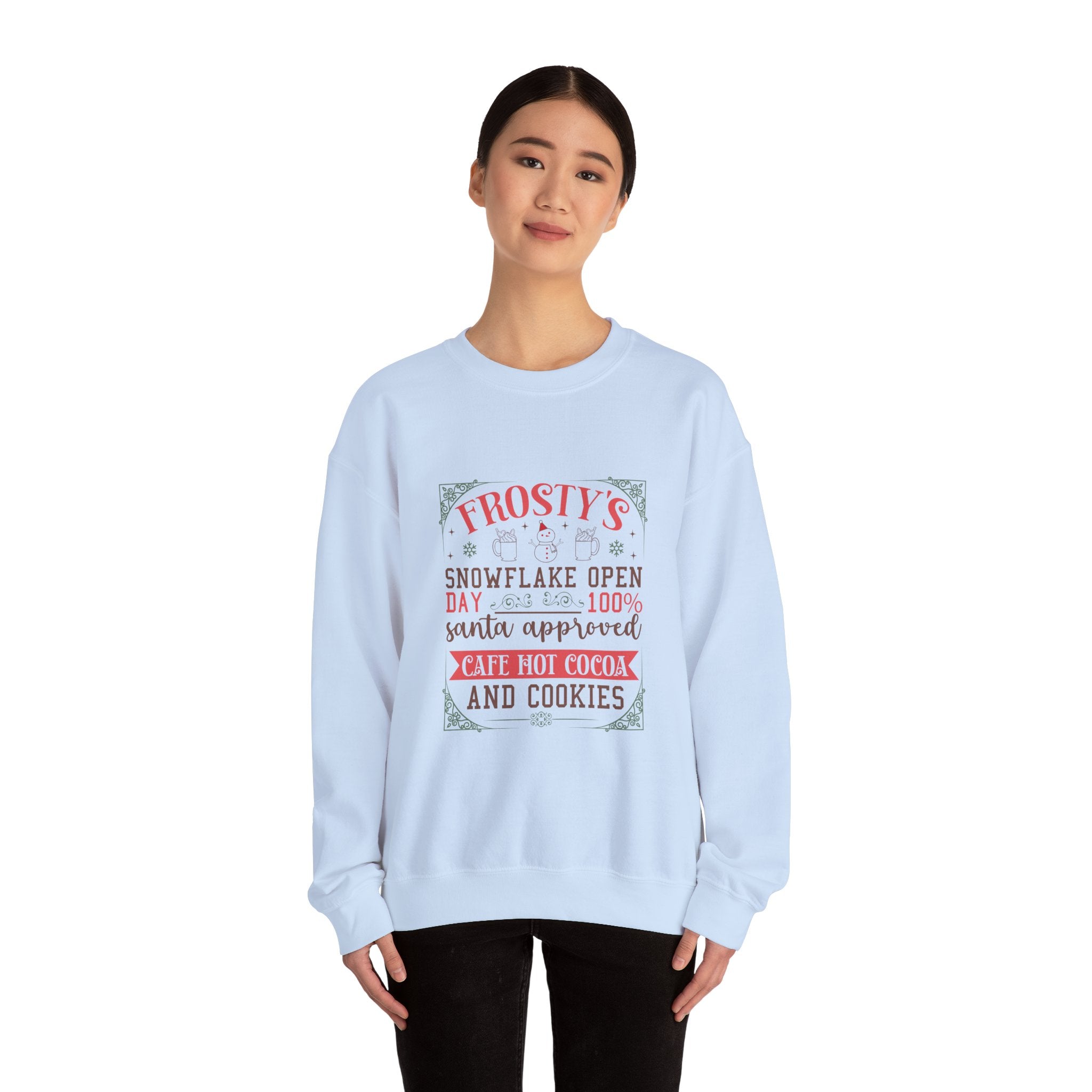 Frosty's Snowflake Open Day Sweatshirt