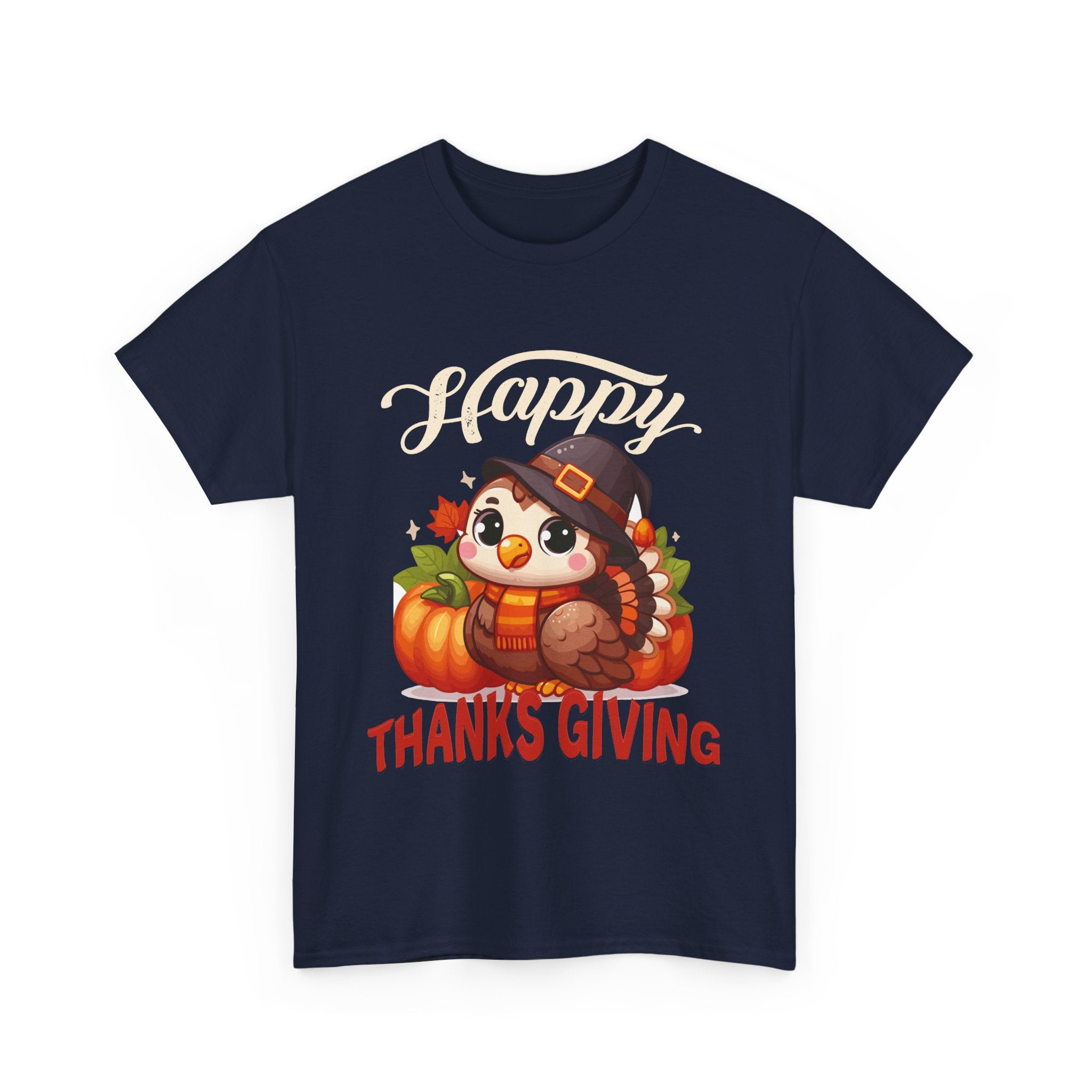 Cute Owl Thanksgiving T-Shirt