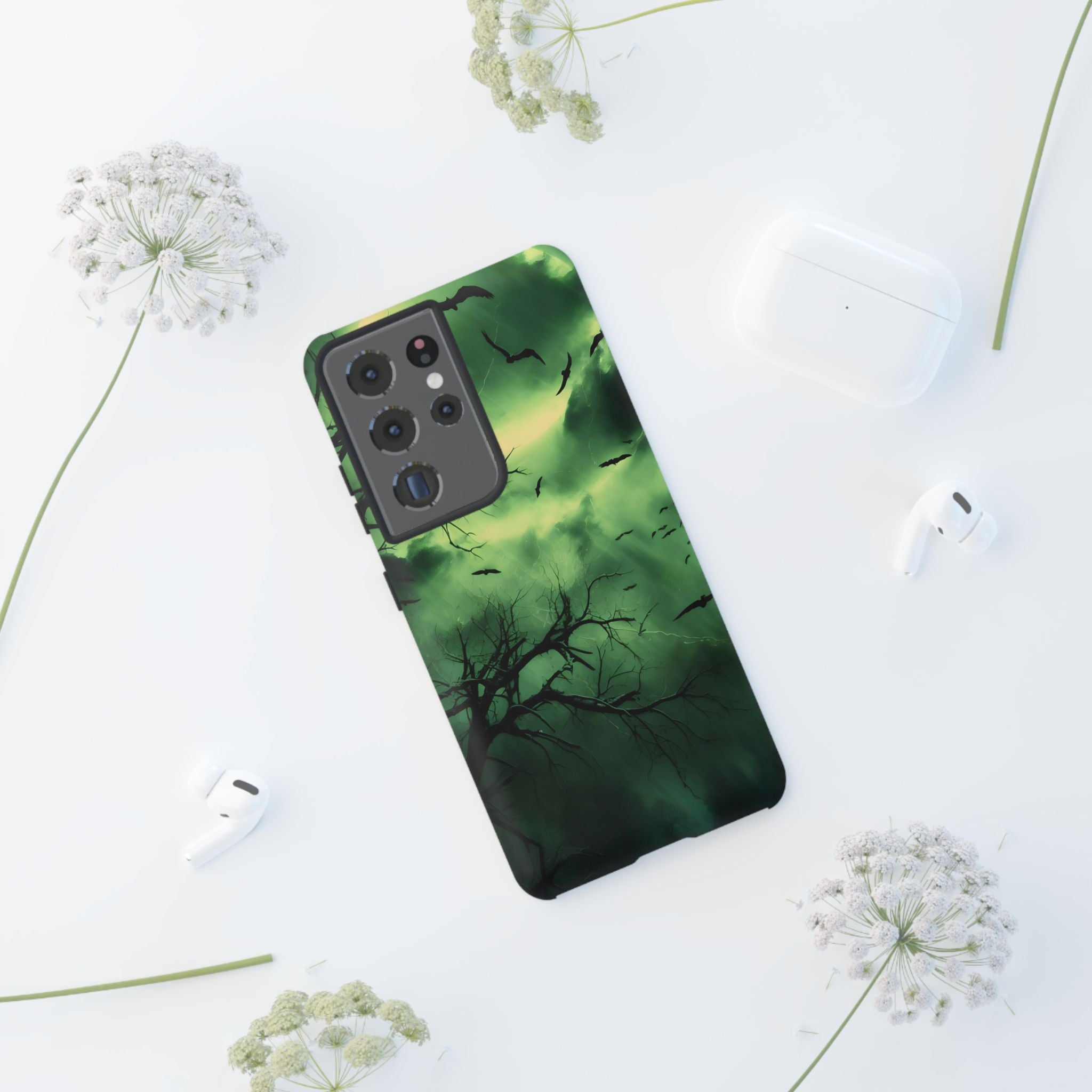 Gothic Green Forest Samsung Case