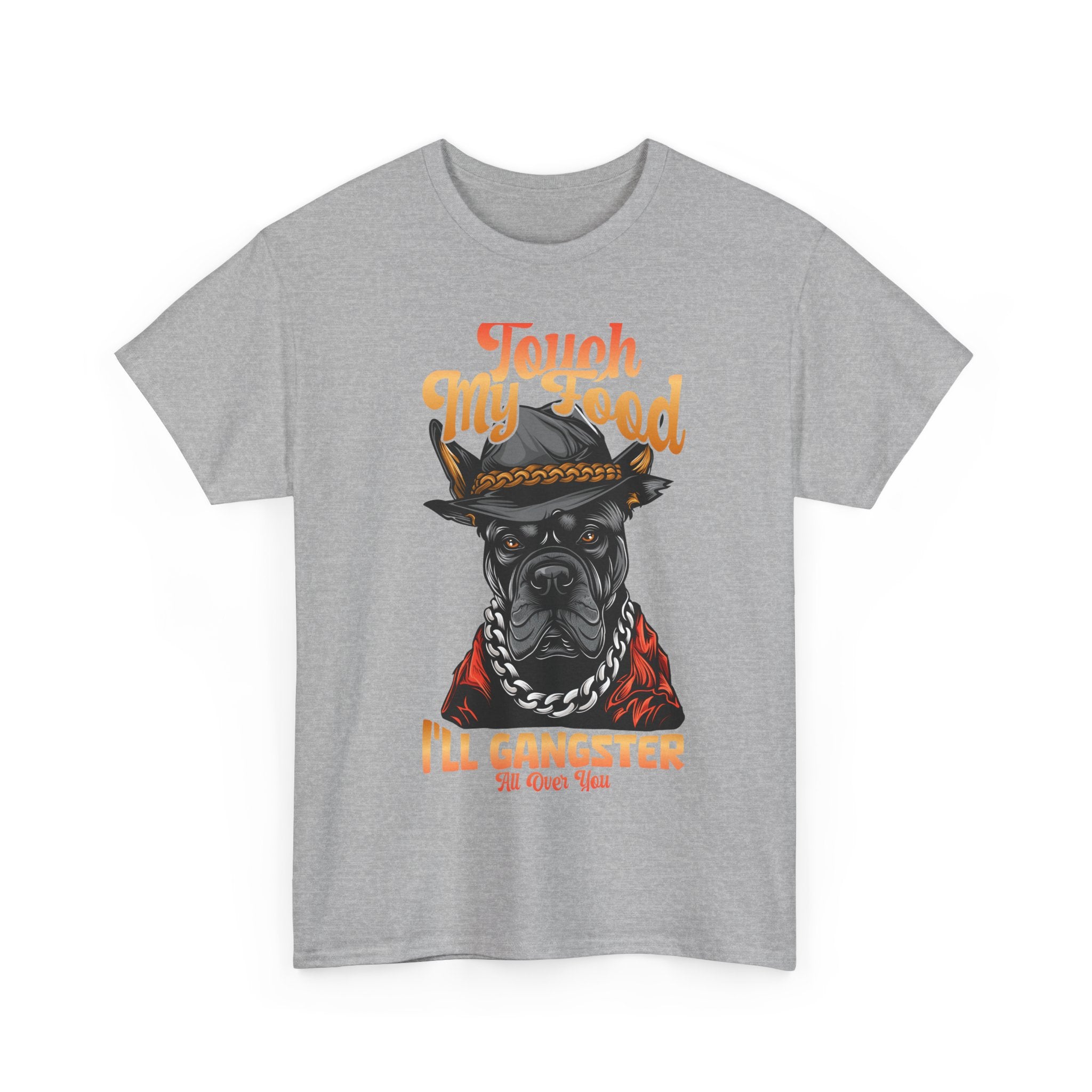 Gangster Dog T-Shirt - Touch My Food