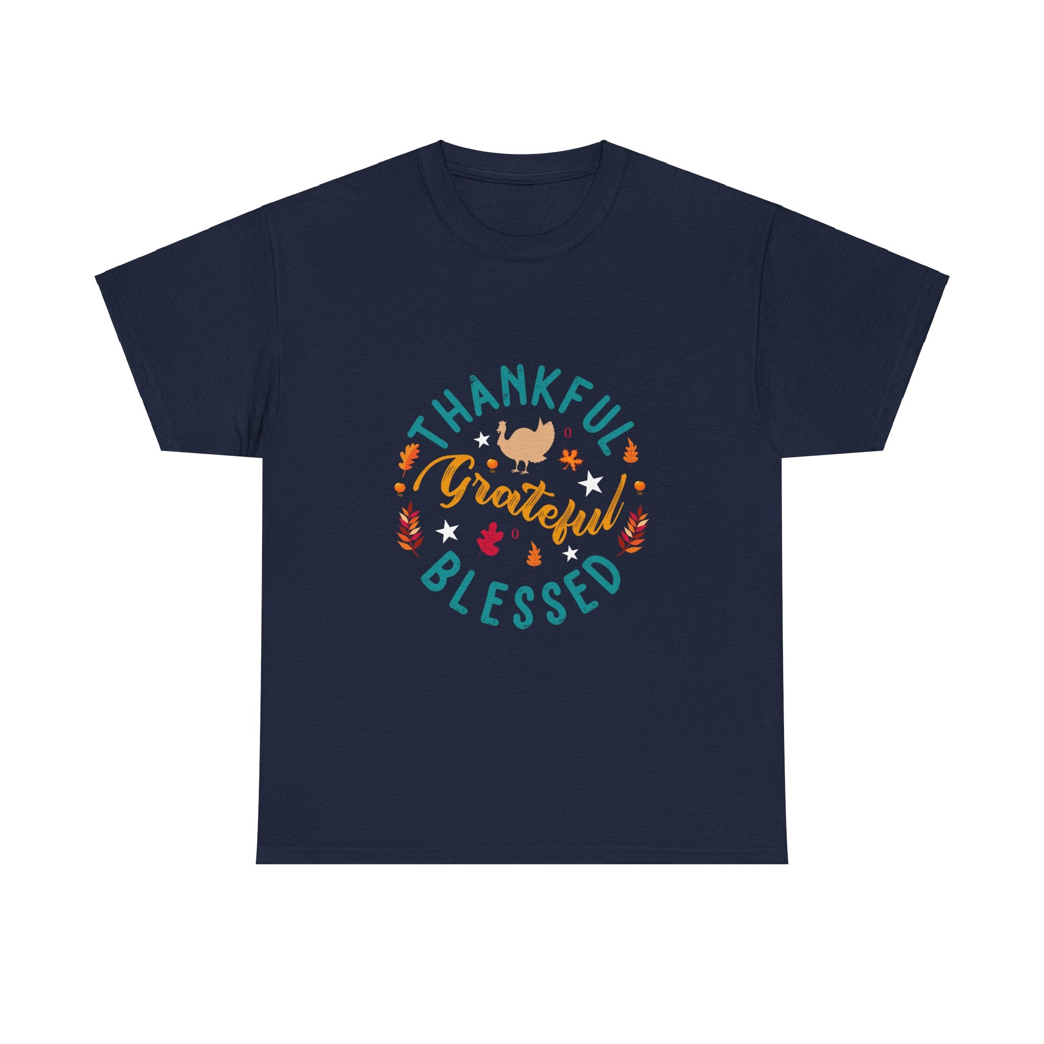 Thanksgiving Grateful Blessed T-Shirt