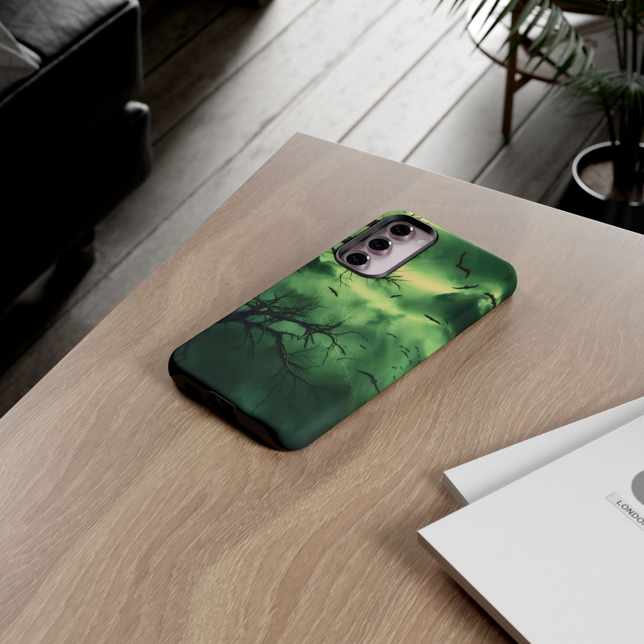 Gothic Green Forest Samsung Case