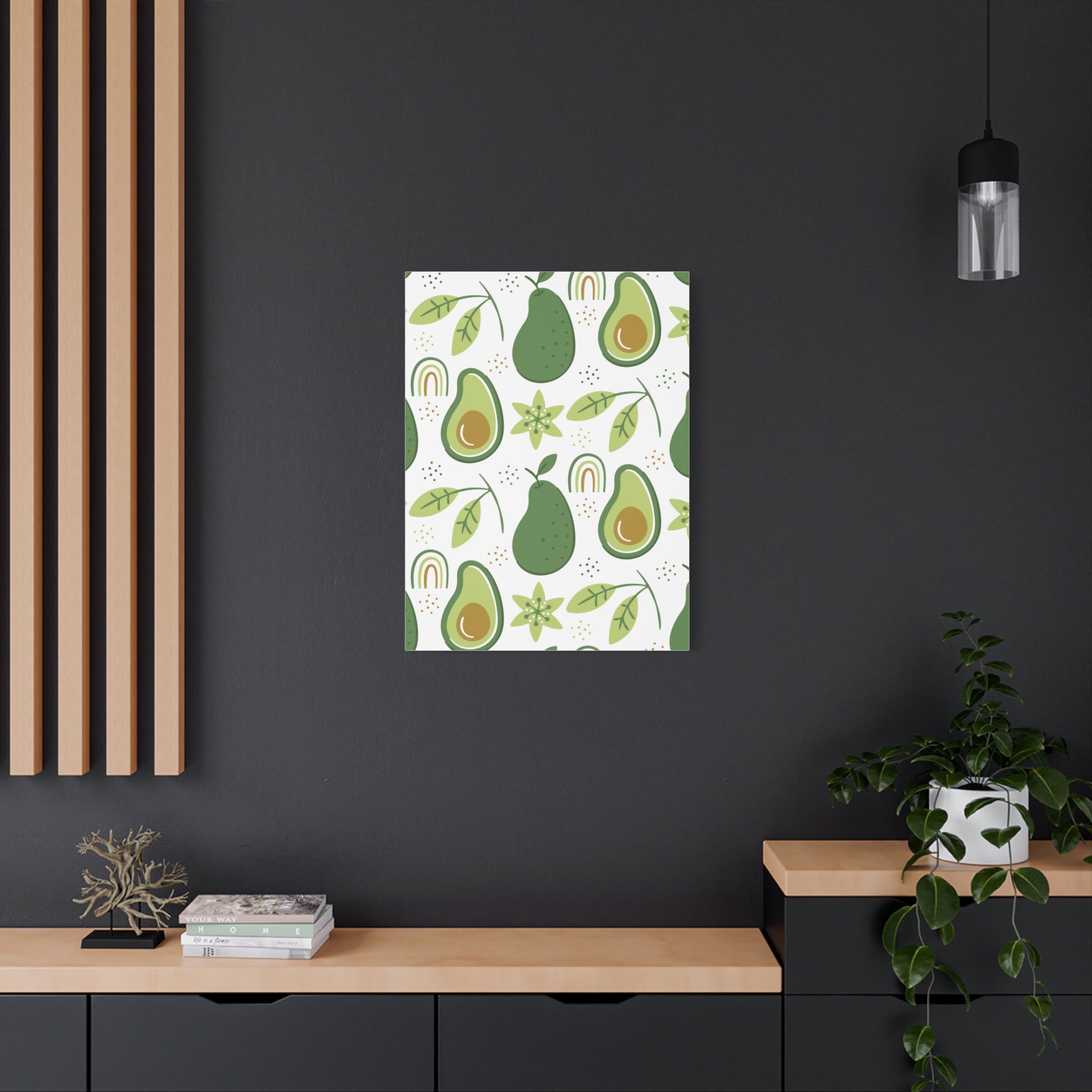 Avocado Dreams Matte Canvas Art