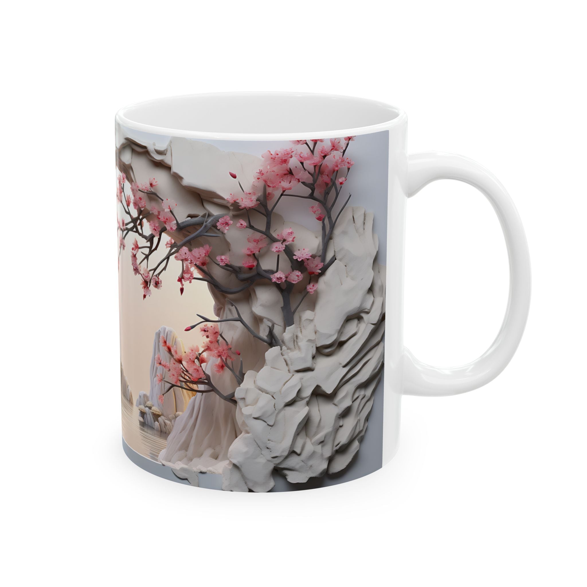 Zen Garden Mug: Serene Landscape