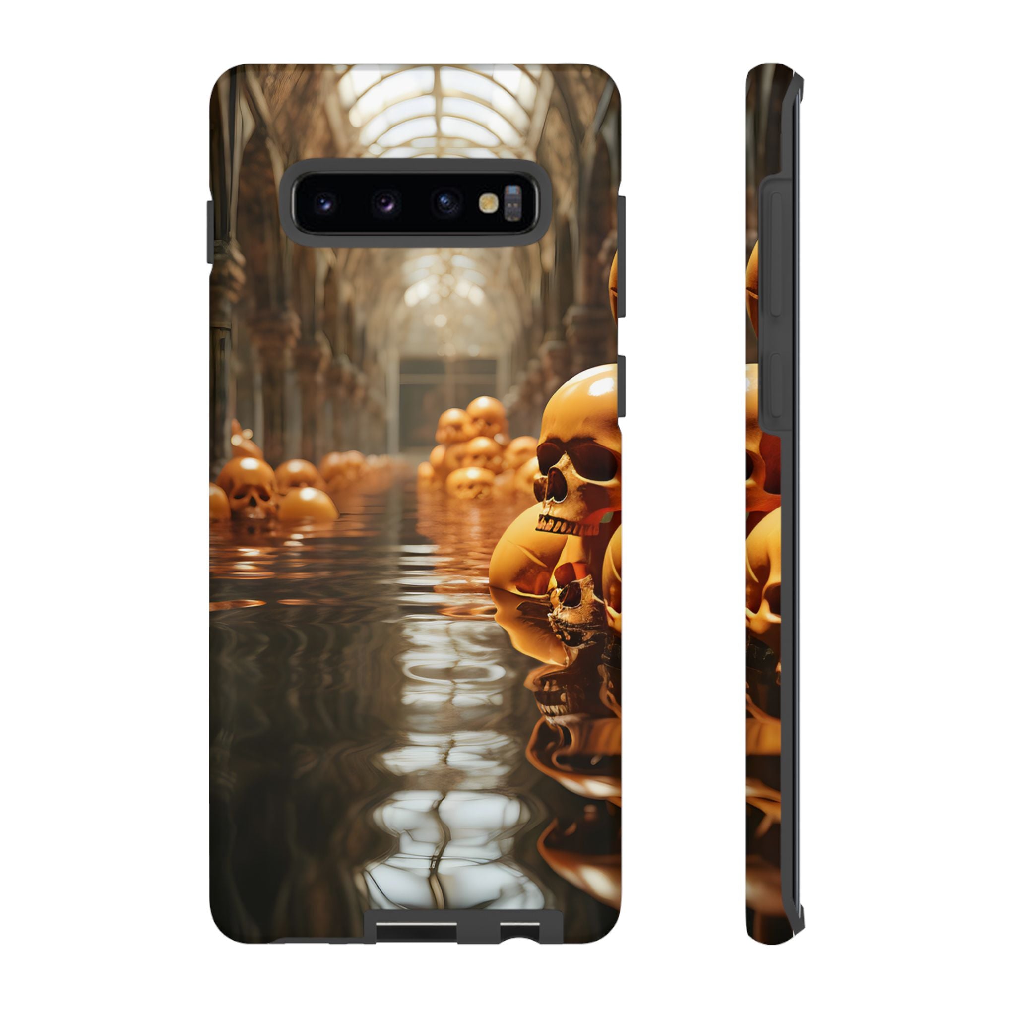 Gothic Skull Corridor Samsung Case