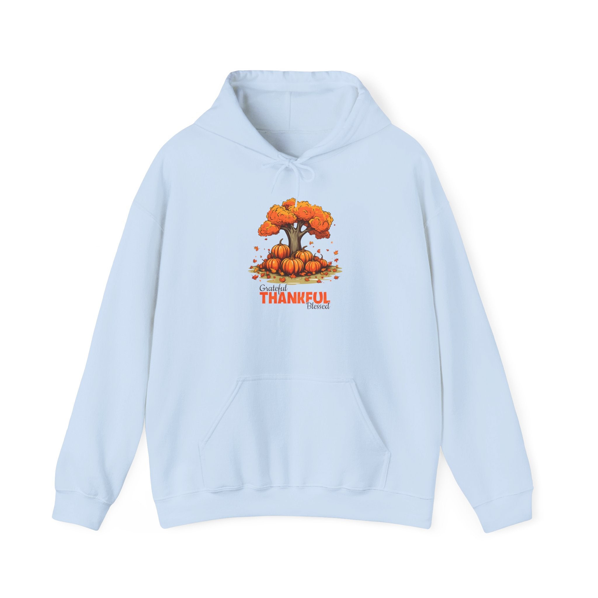 Grateful Thankful Blessed Fall Hoodie