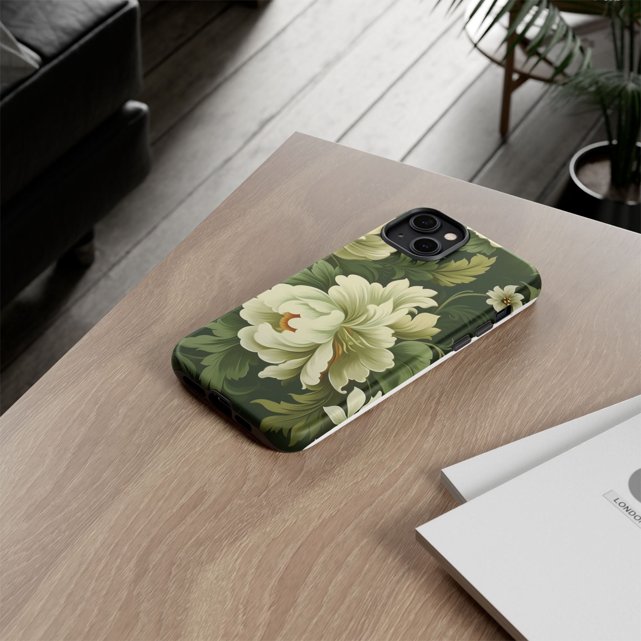 Opulent Floral Hexagon iPhone Case