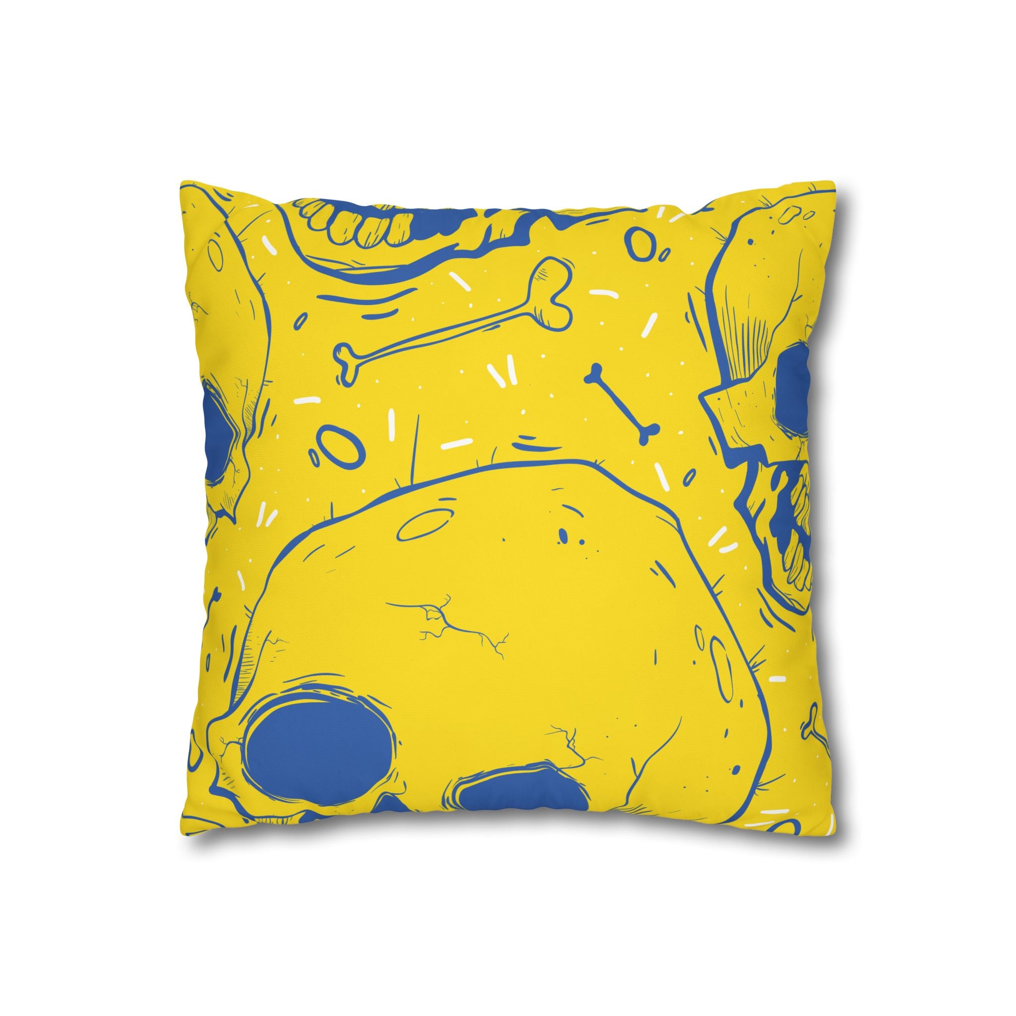 Skull & Bones Pop Art Pillowcase