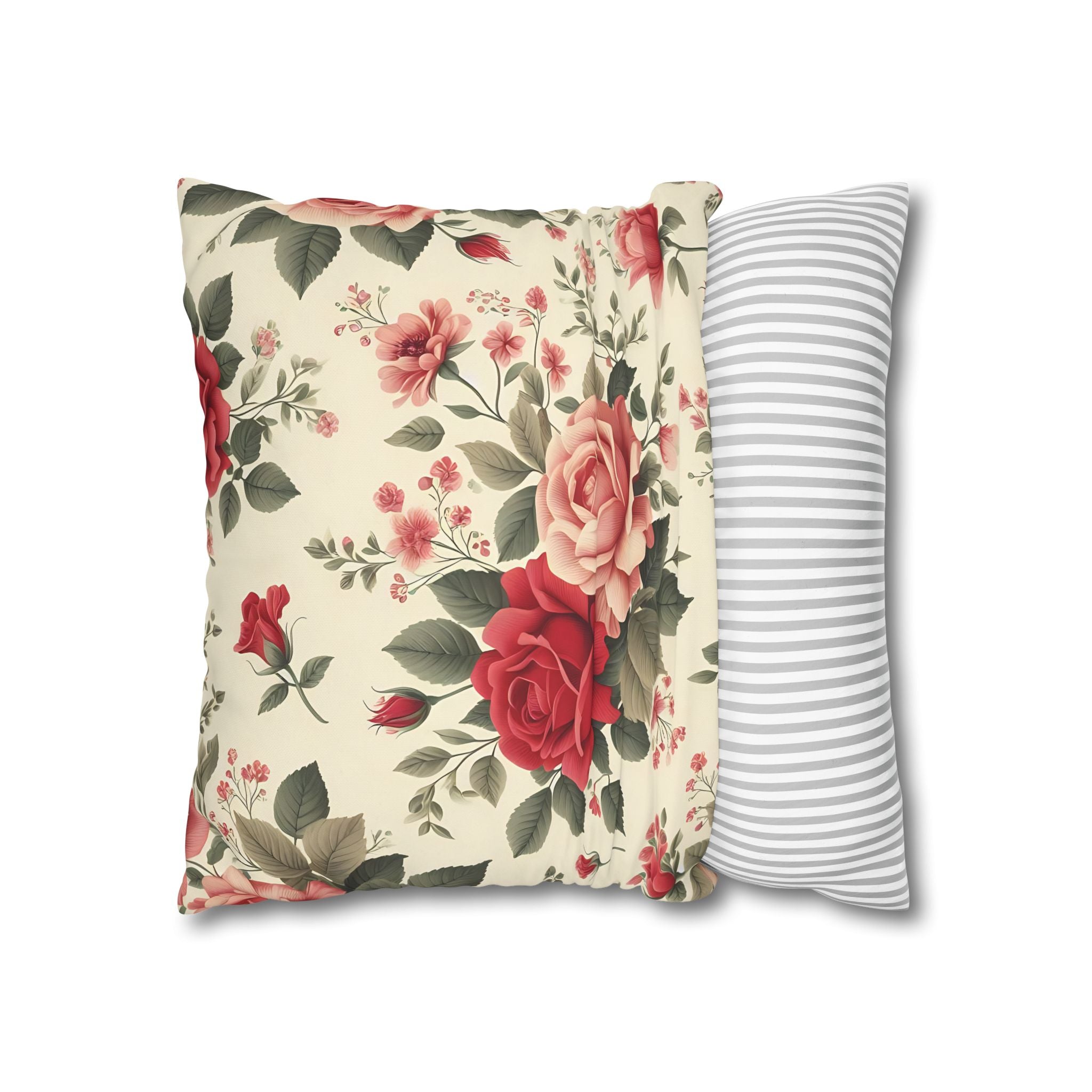 Vintage Rose Pillowcase - Floral Bedding