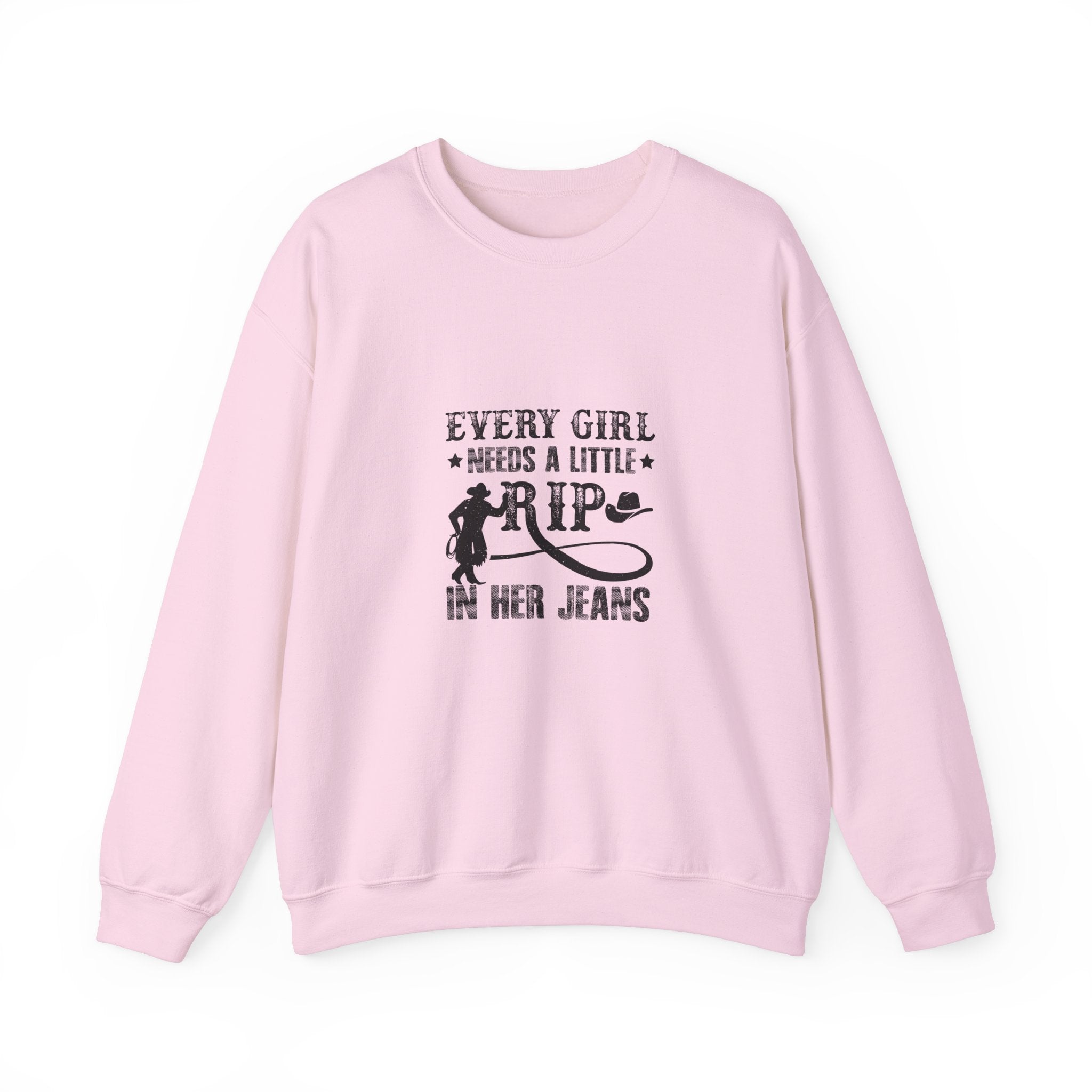 Cowgirl RIP Jeans Sweatshirt