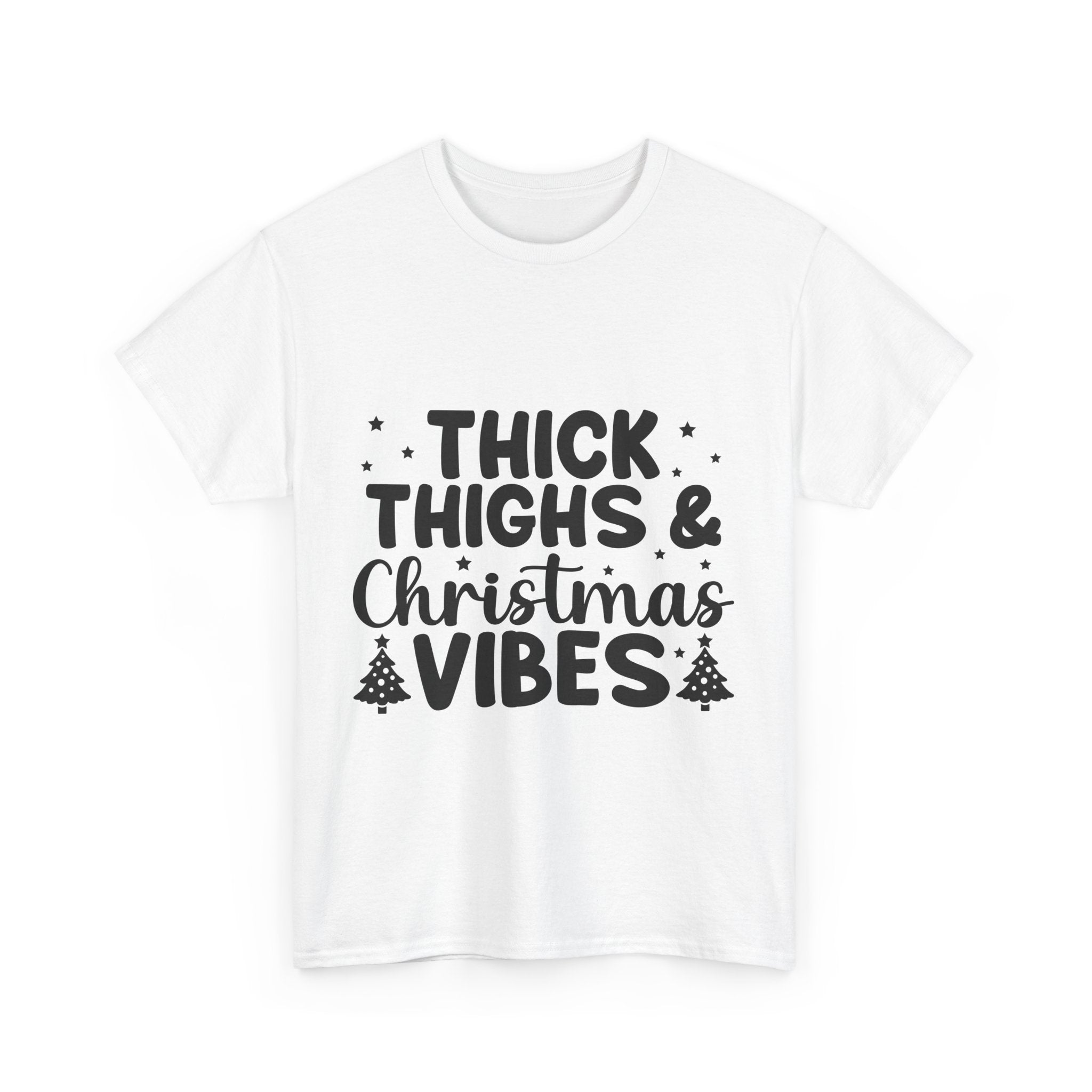 Thick Thighs & Christmas Vibes Tee