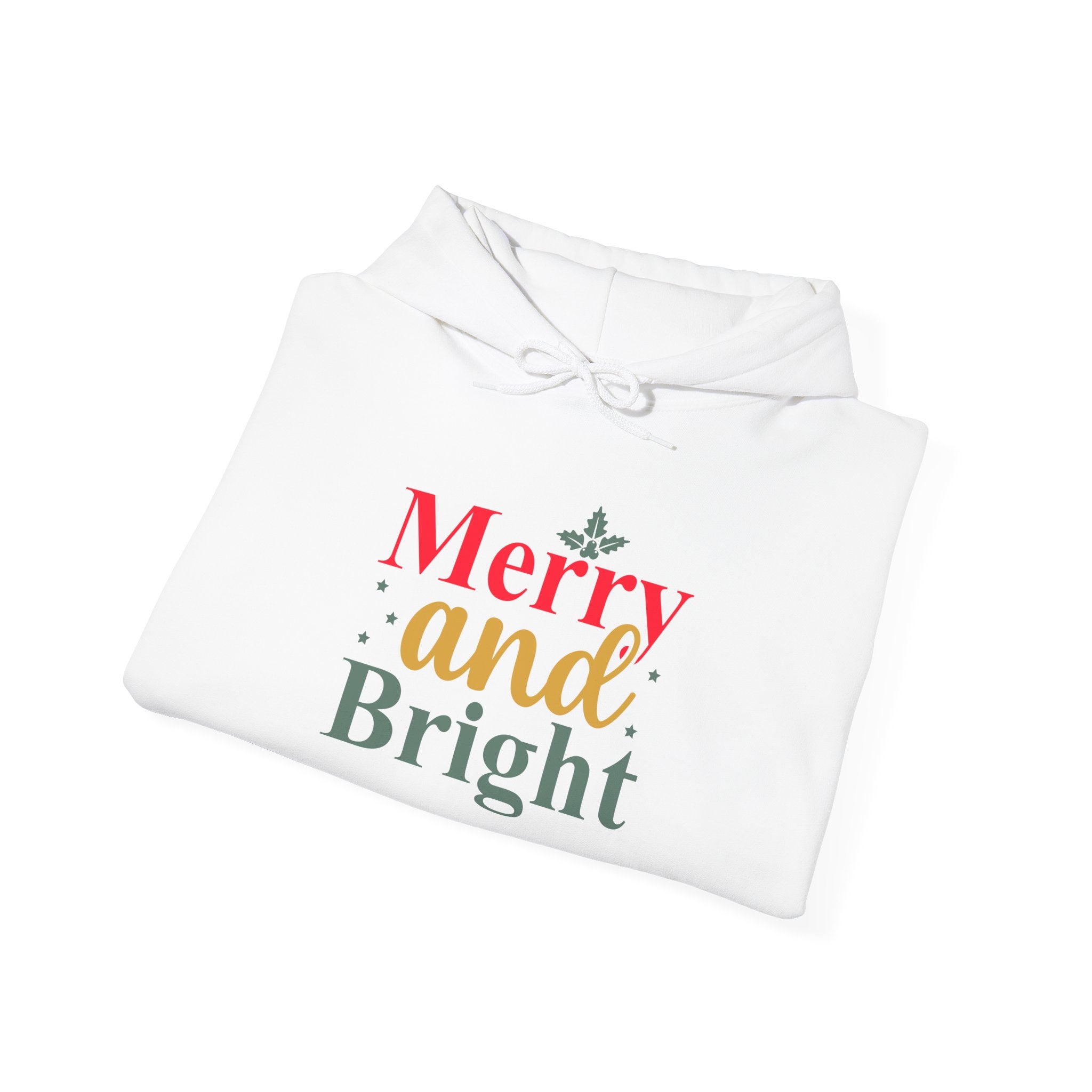 Merry & Bright Christmas Hoodie