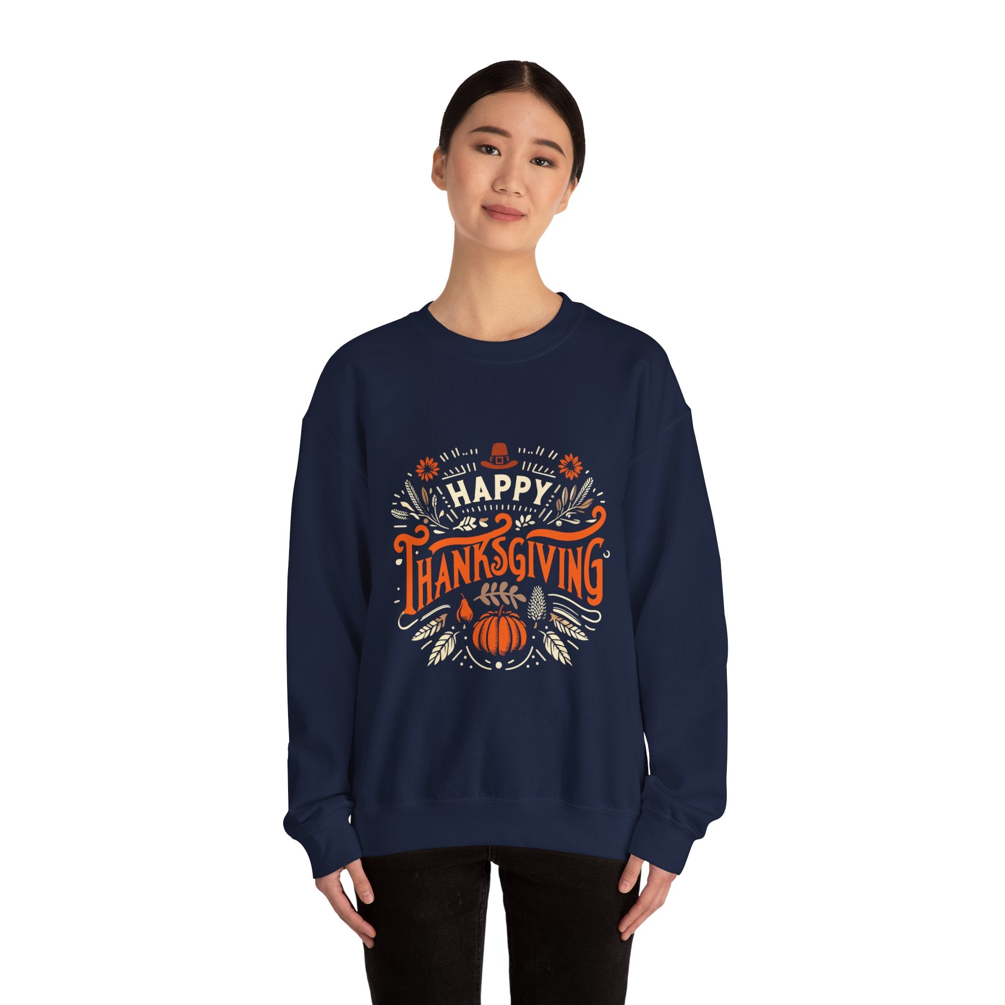 Vintage Happy Thanksgiving Sweatshirt