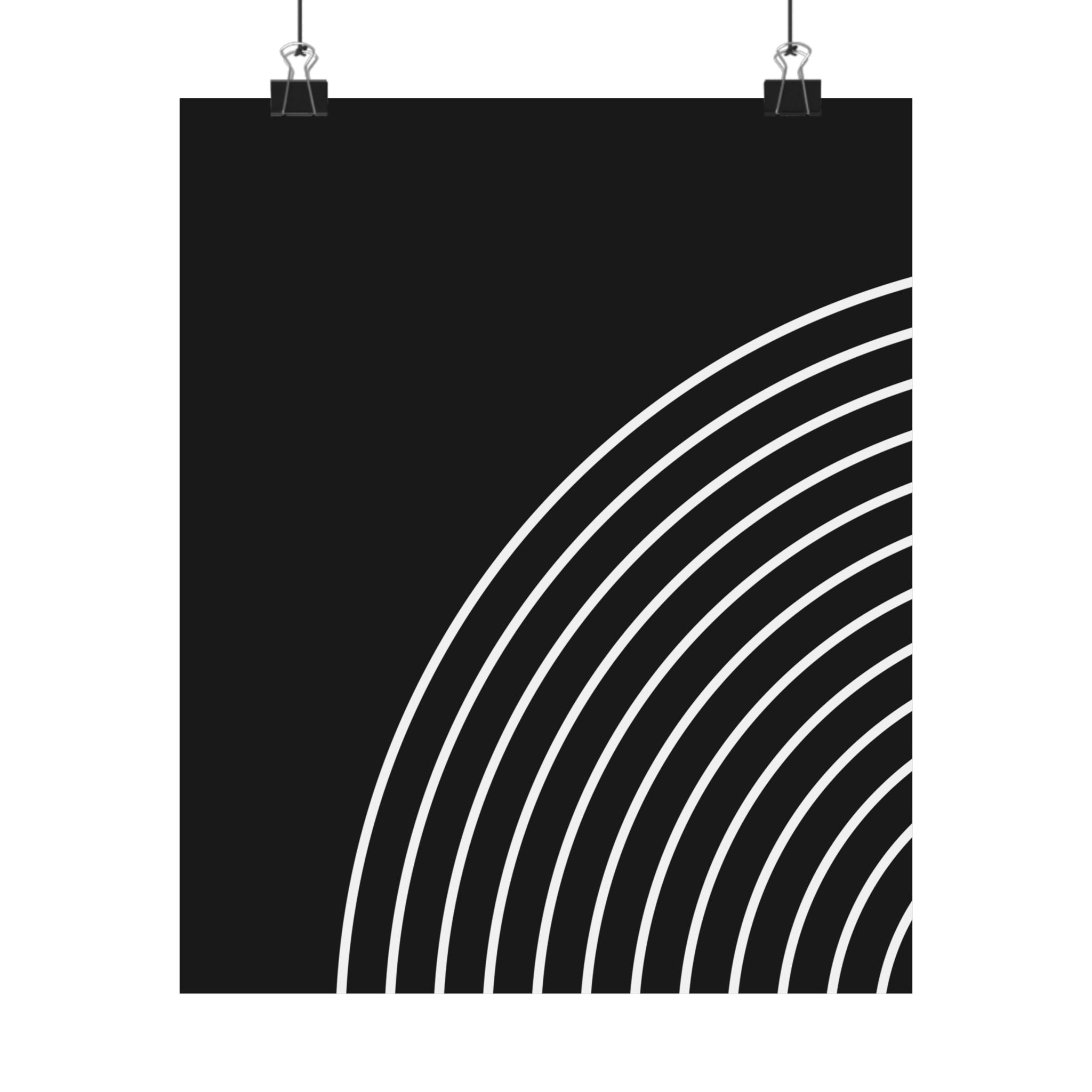 Minimalist Arc Wall Art Poster