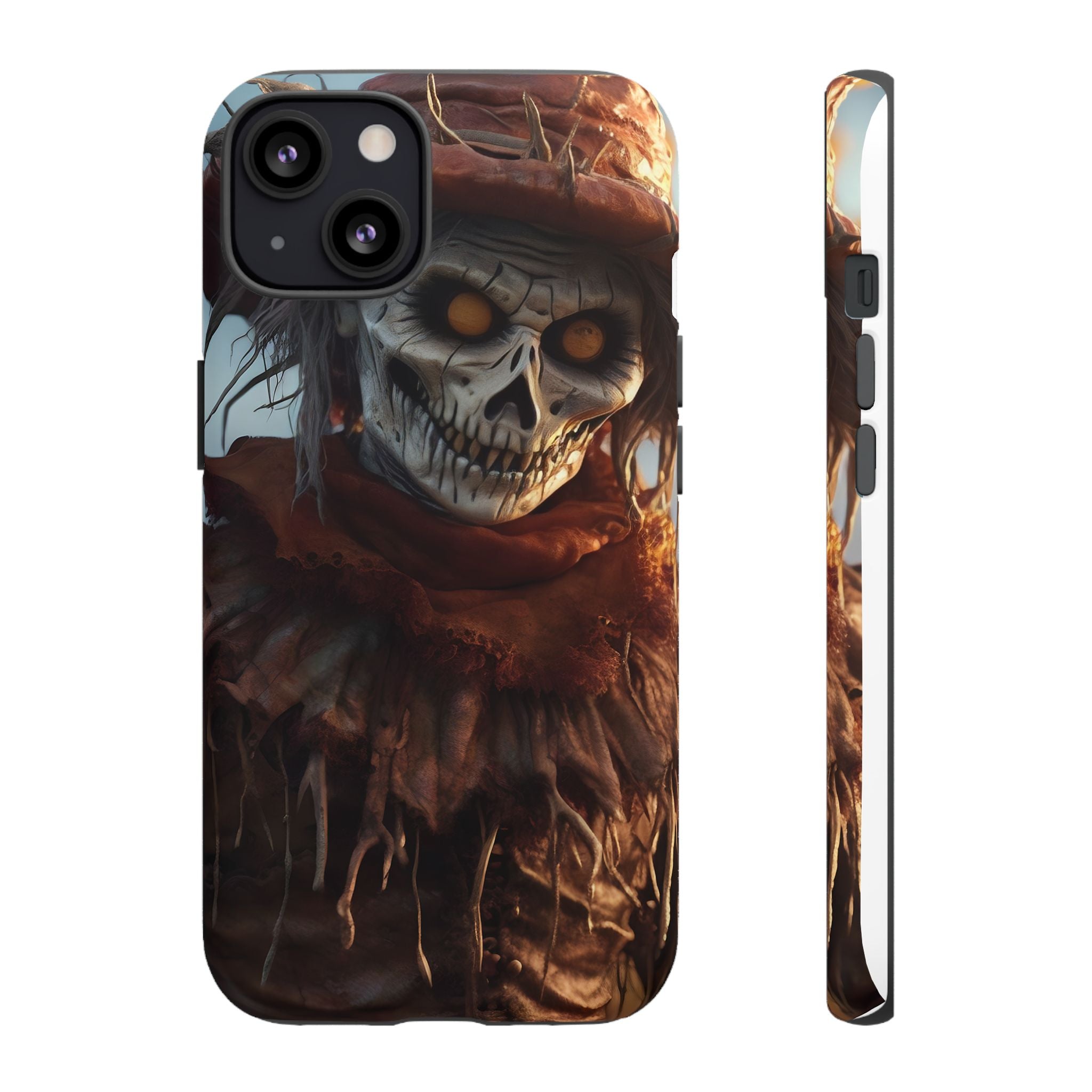 Creepy Scarecrow Hexagon iPhone Case