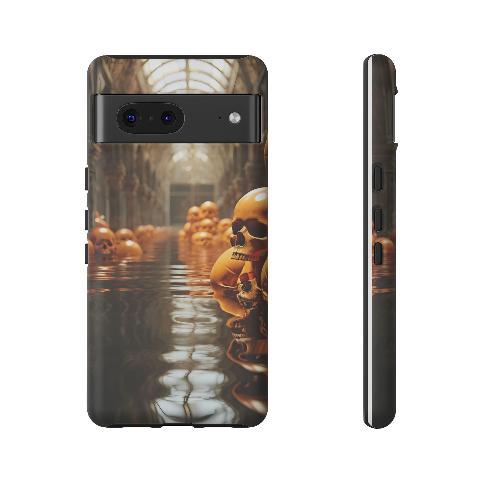 Gothic Skull Water Google Pixel Case (All Models)