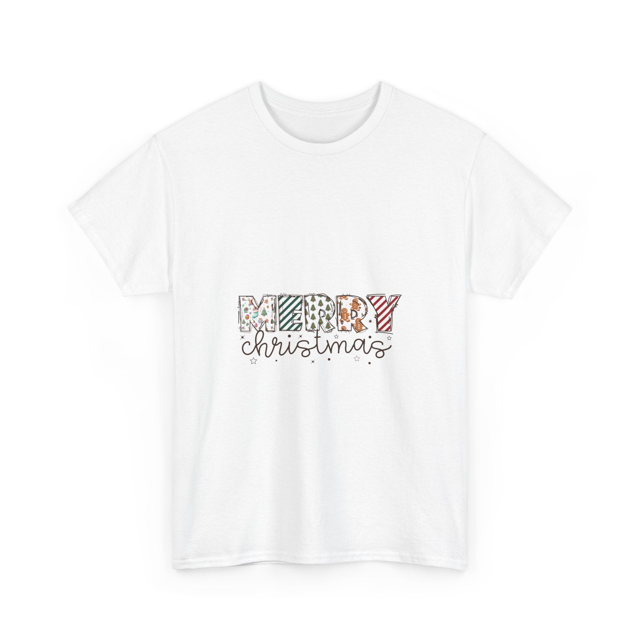 Merry Christmas Pattern T-Shirt