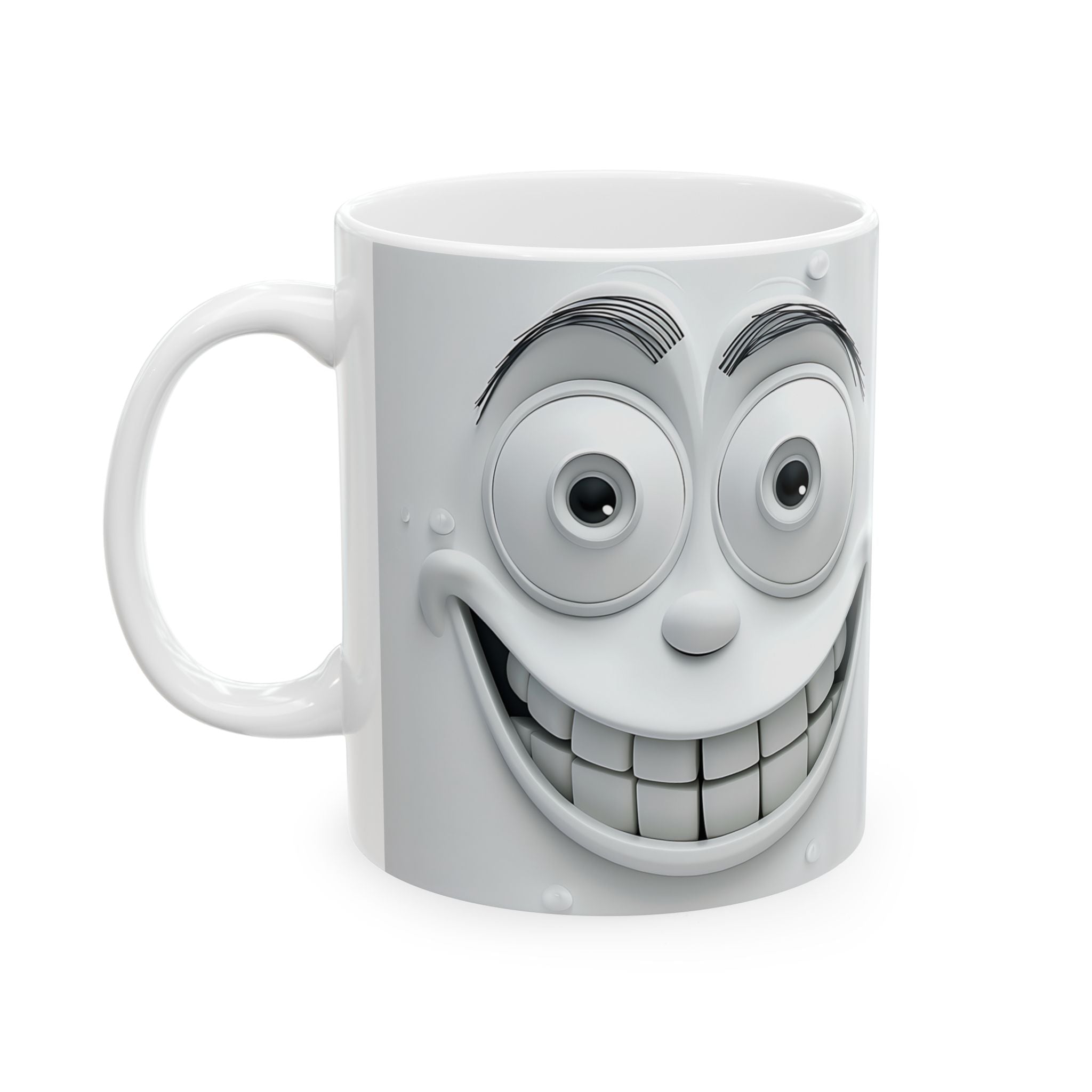 Happy Face Mugs - Set of 2