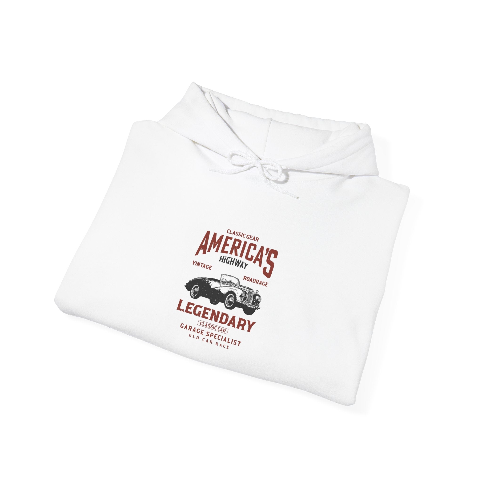 Vintage Road Rage Classic Car Hoodie