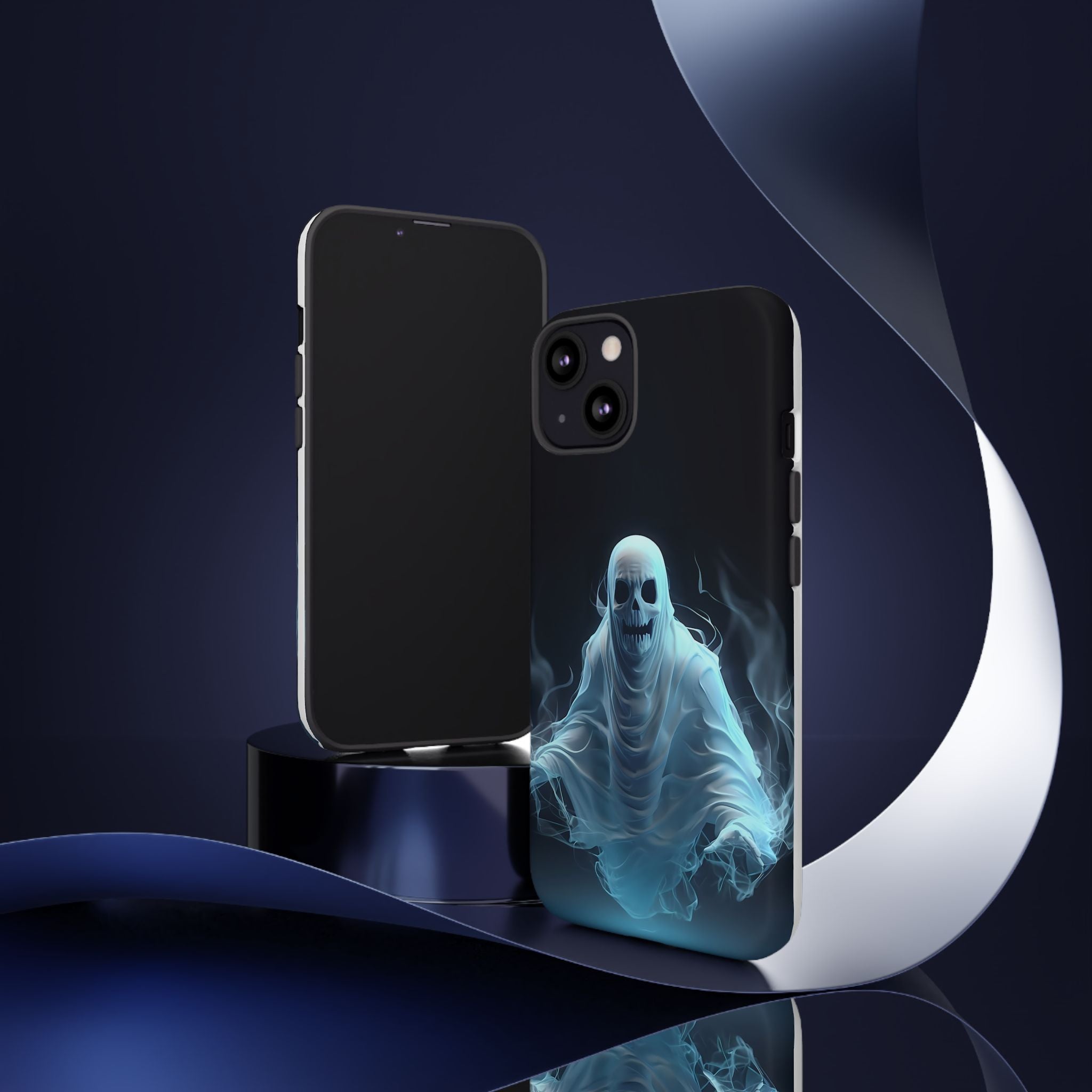 Ethereal Ghost Hexagon iPhone Case