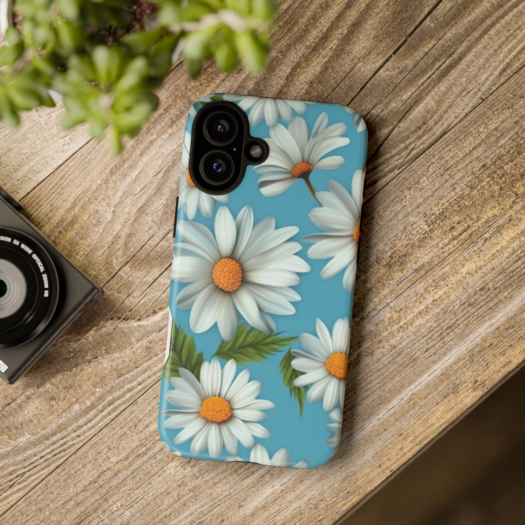 Vibrant Daisy Hexagon iPhone Case