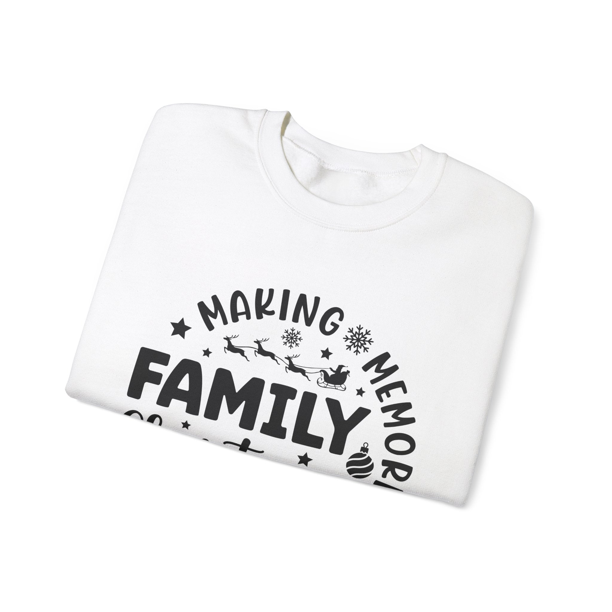 Family Christmas Sweatshirt: Making Memories