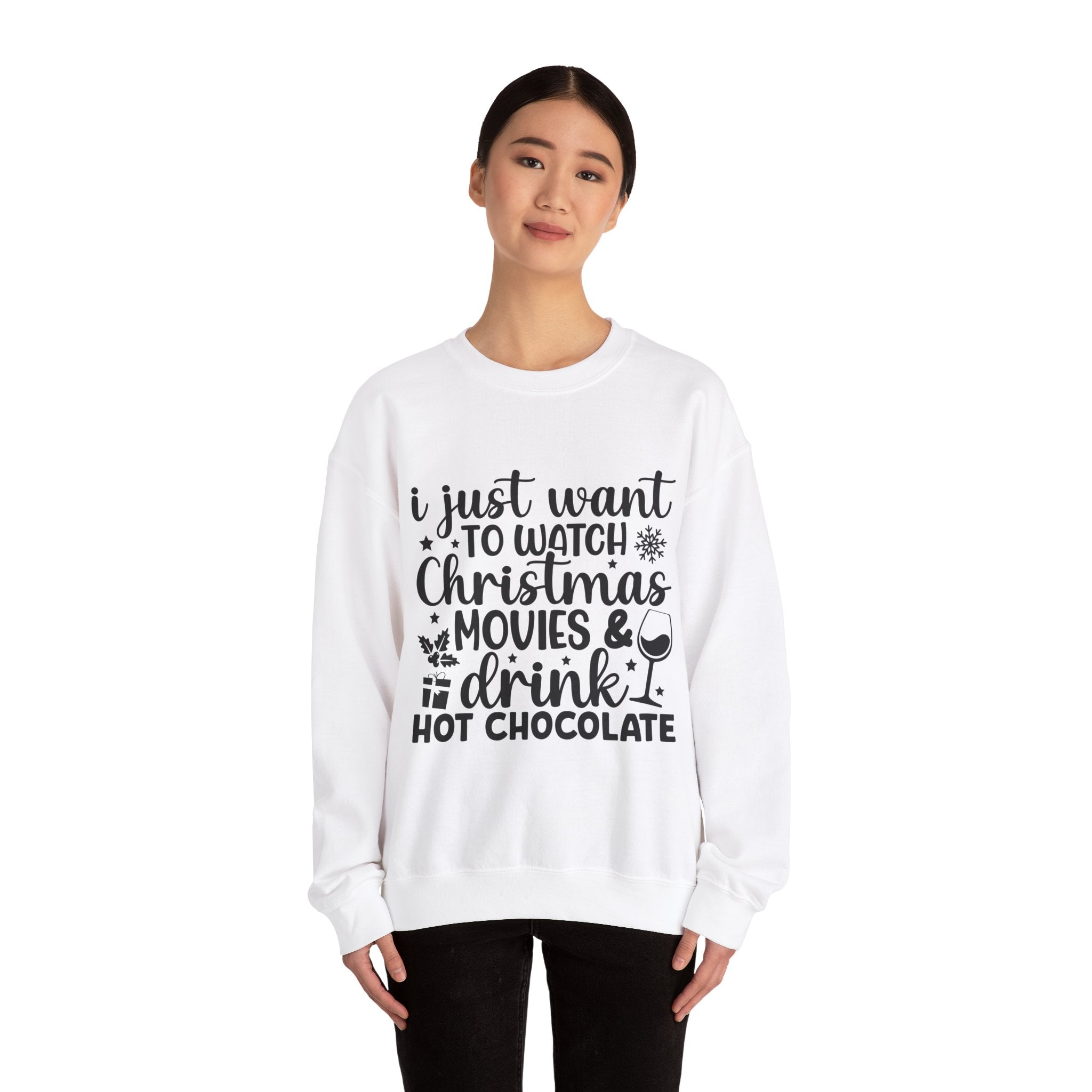 Cozy Christmas Movie Sweatshirt