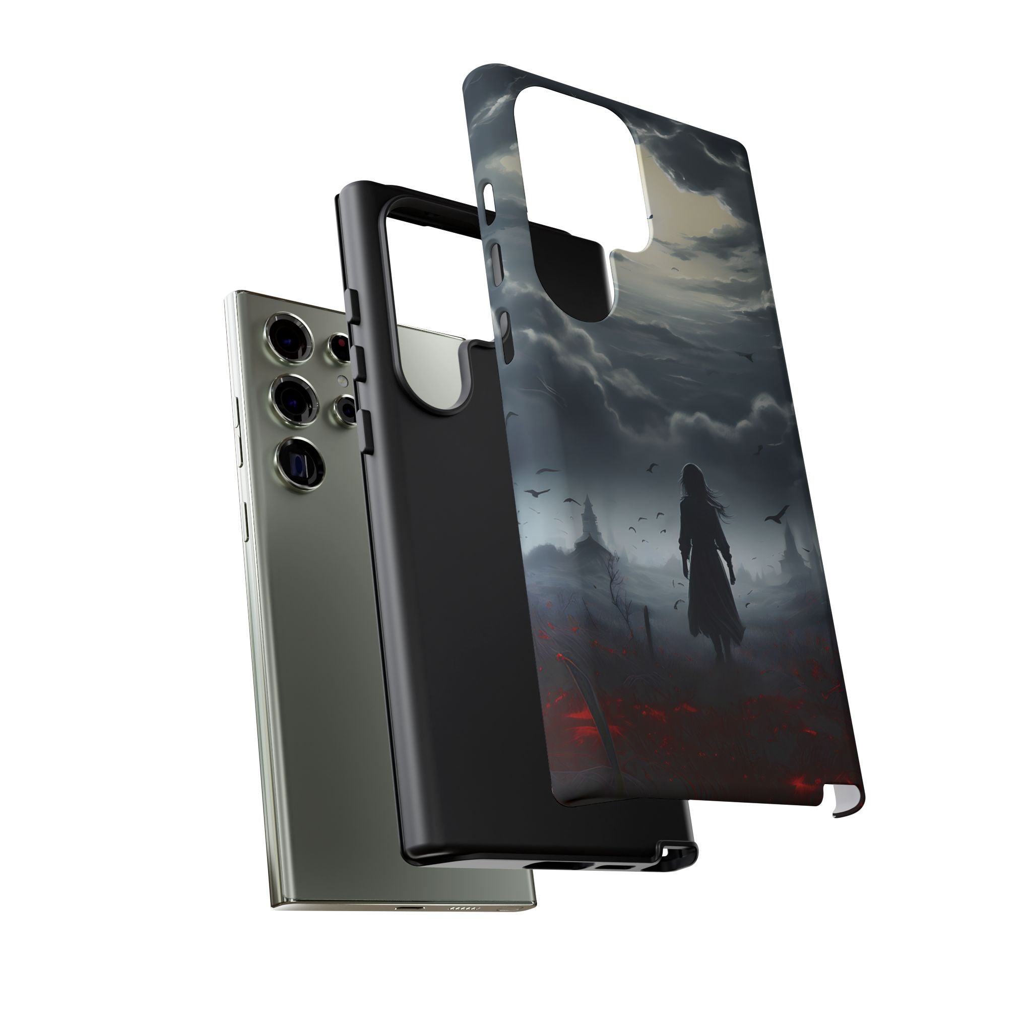 Brooding Sky Silhouette Samsung Case